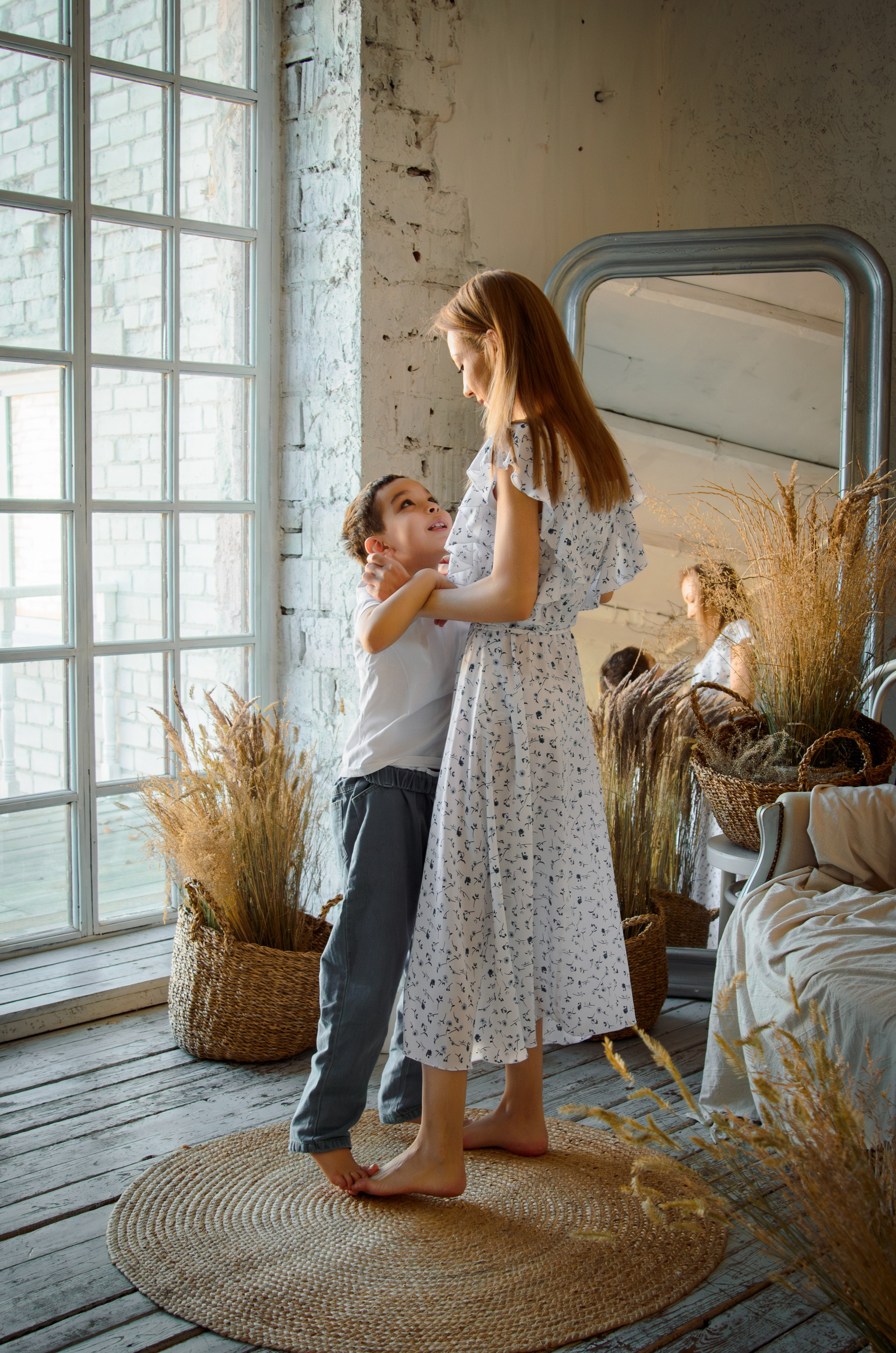 Мама и ее маленький фермер. Фотографы в Тюмени Андрей и Лидия Войвод