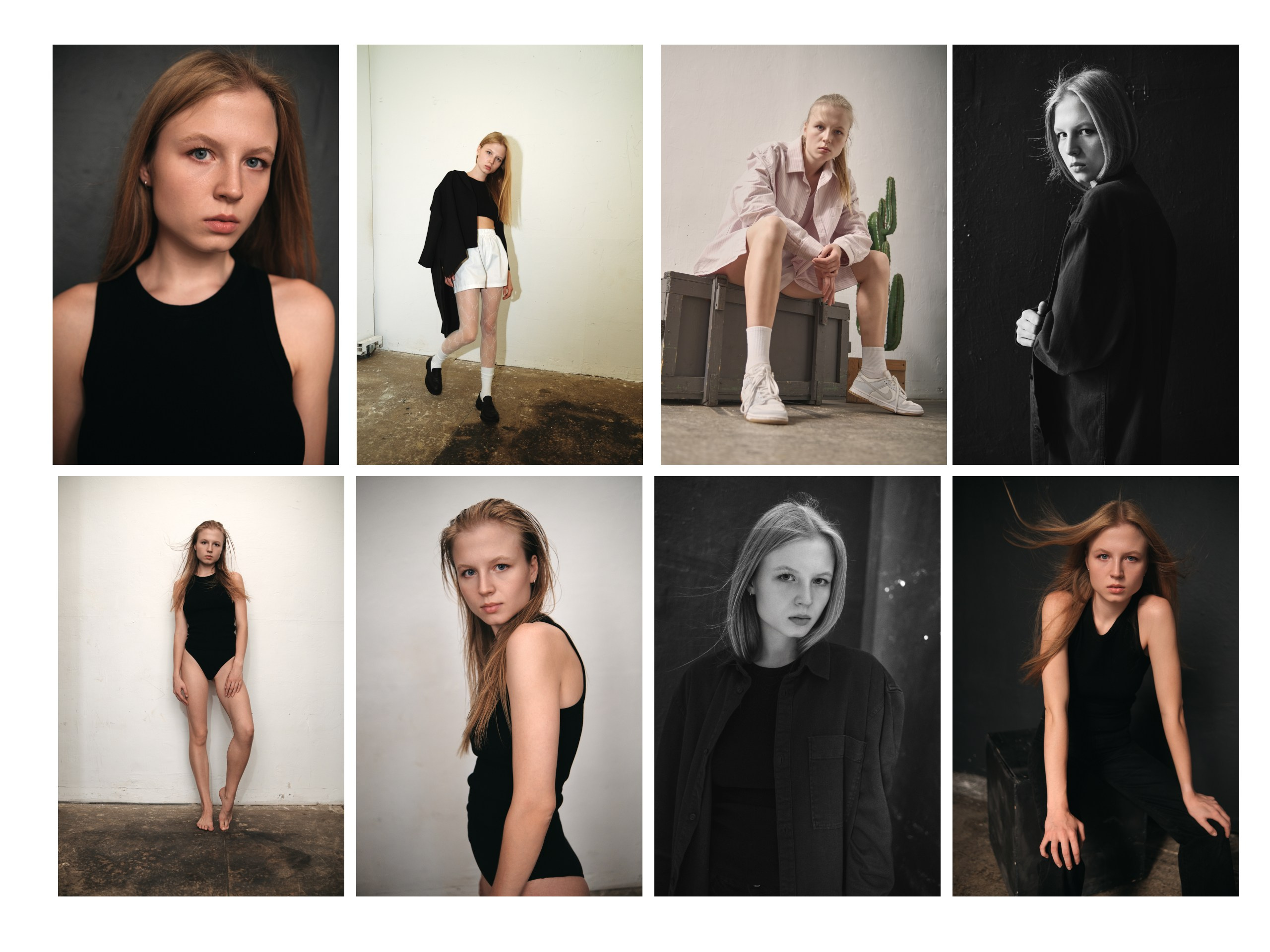 Портфолио моделей под ключ. Фотограф в Москве Михаил Елизарьев