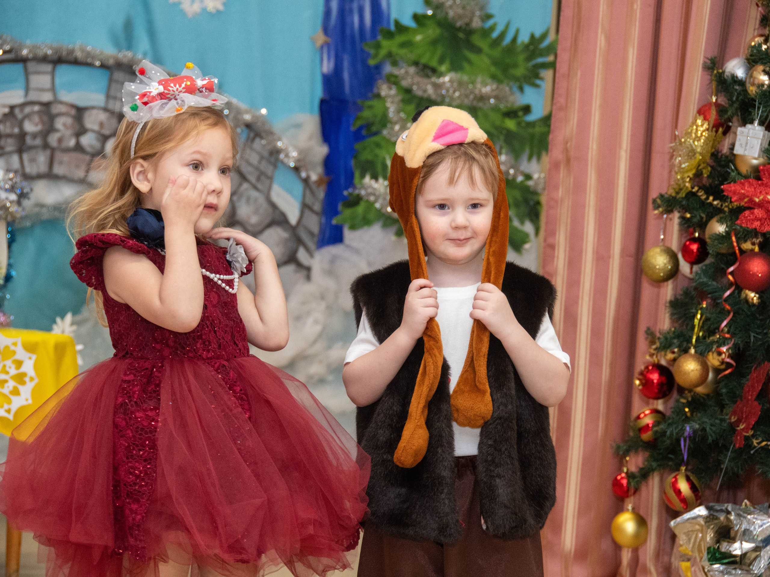 2023 Новый год. Акварель, Первомайка. Репортажный и детский фотограф в Новосибирске