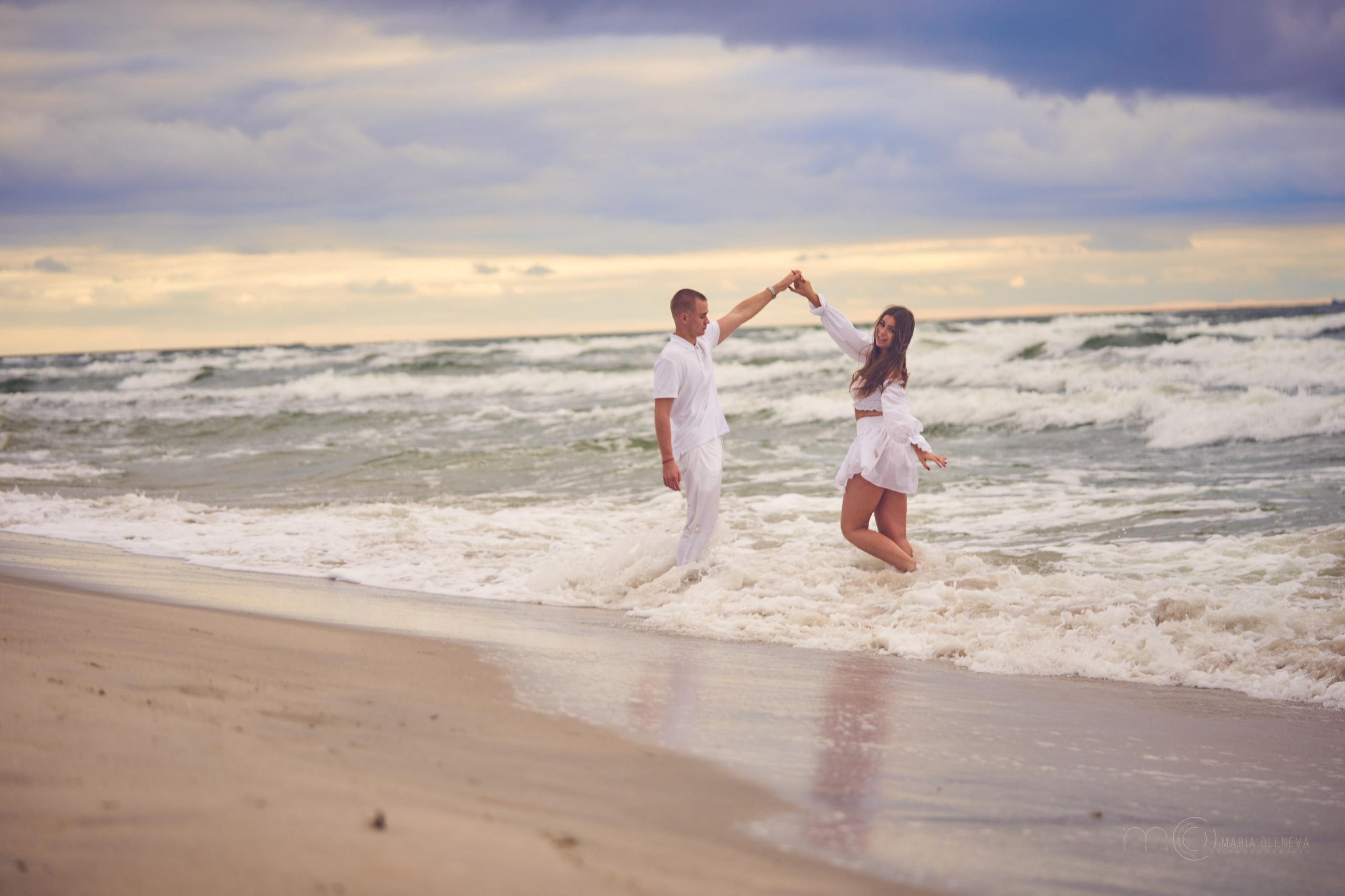 У моря. Фотограф Мария Оленева