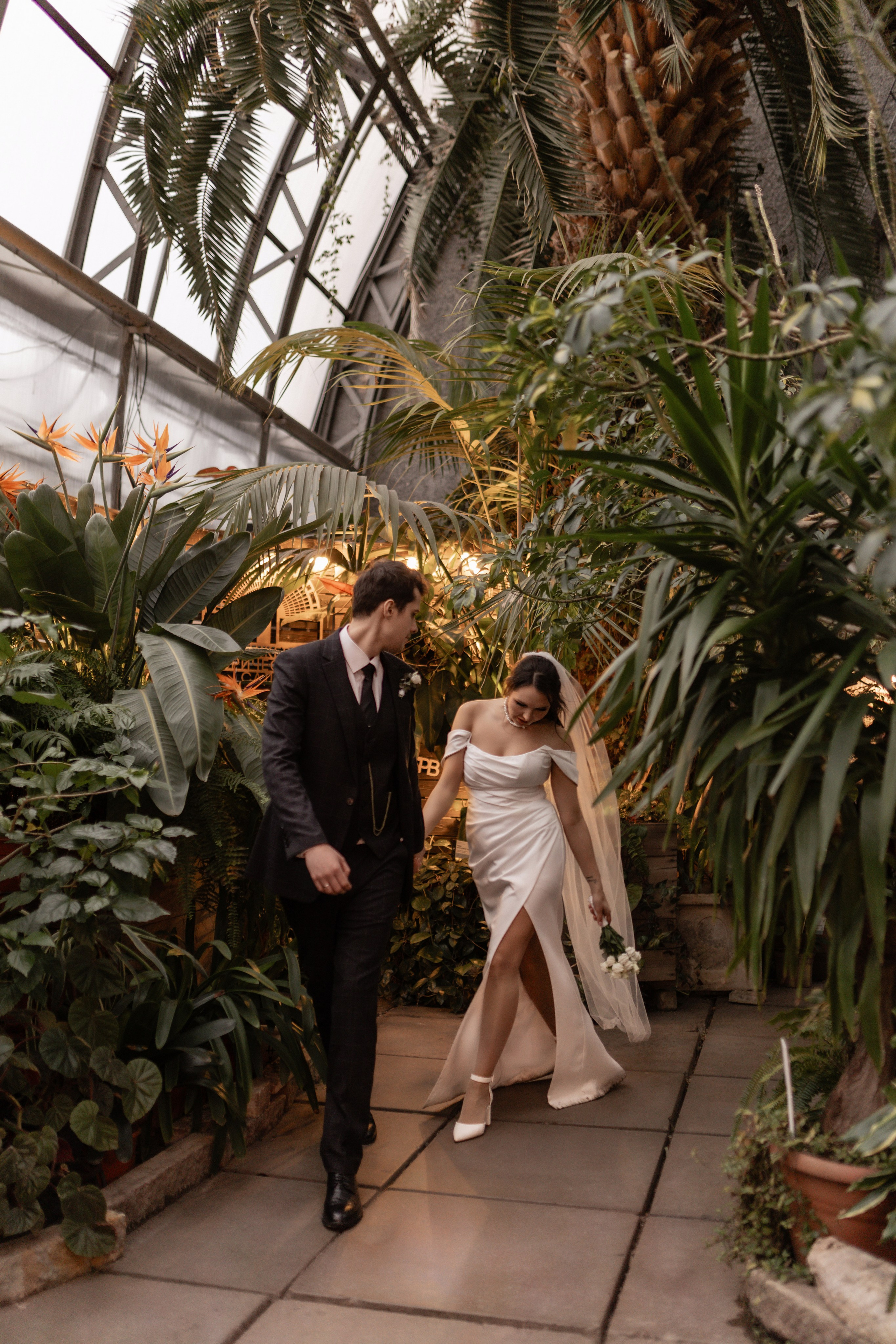 Бажена+Дмитрий Оранжерея. Фотограф в Санкт-Петербурге