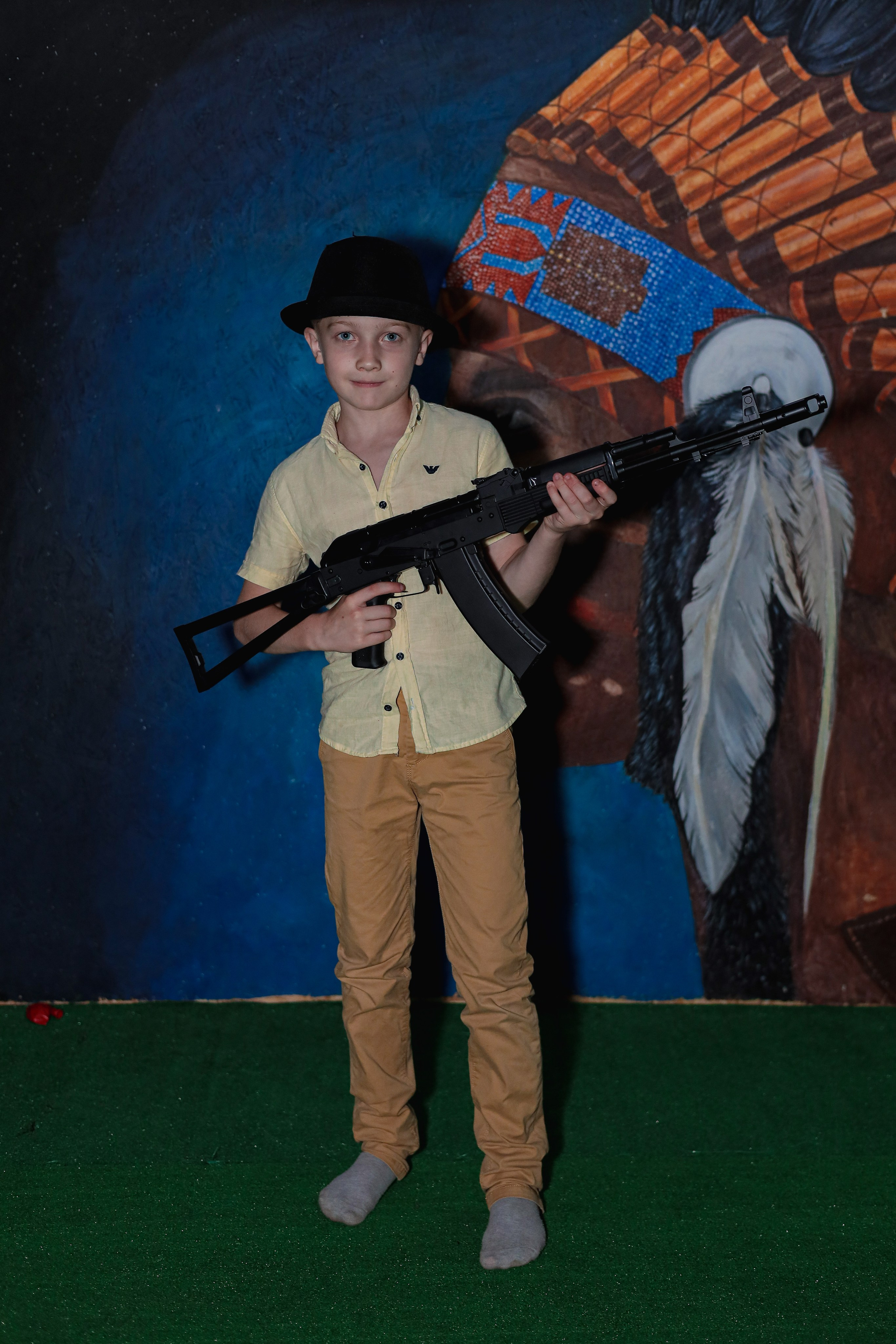 День рождение в стрелковом клубе. Фотограф Надршина Лилия