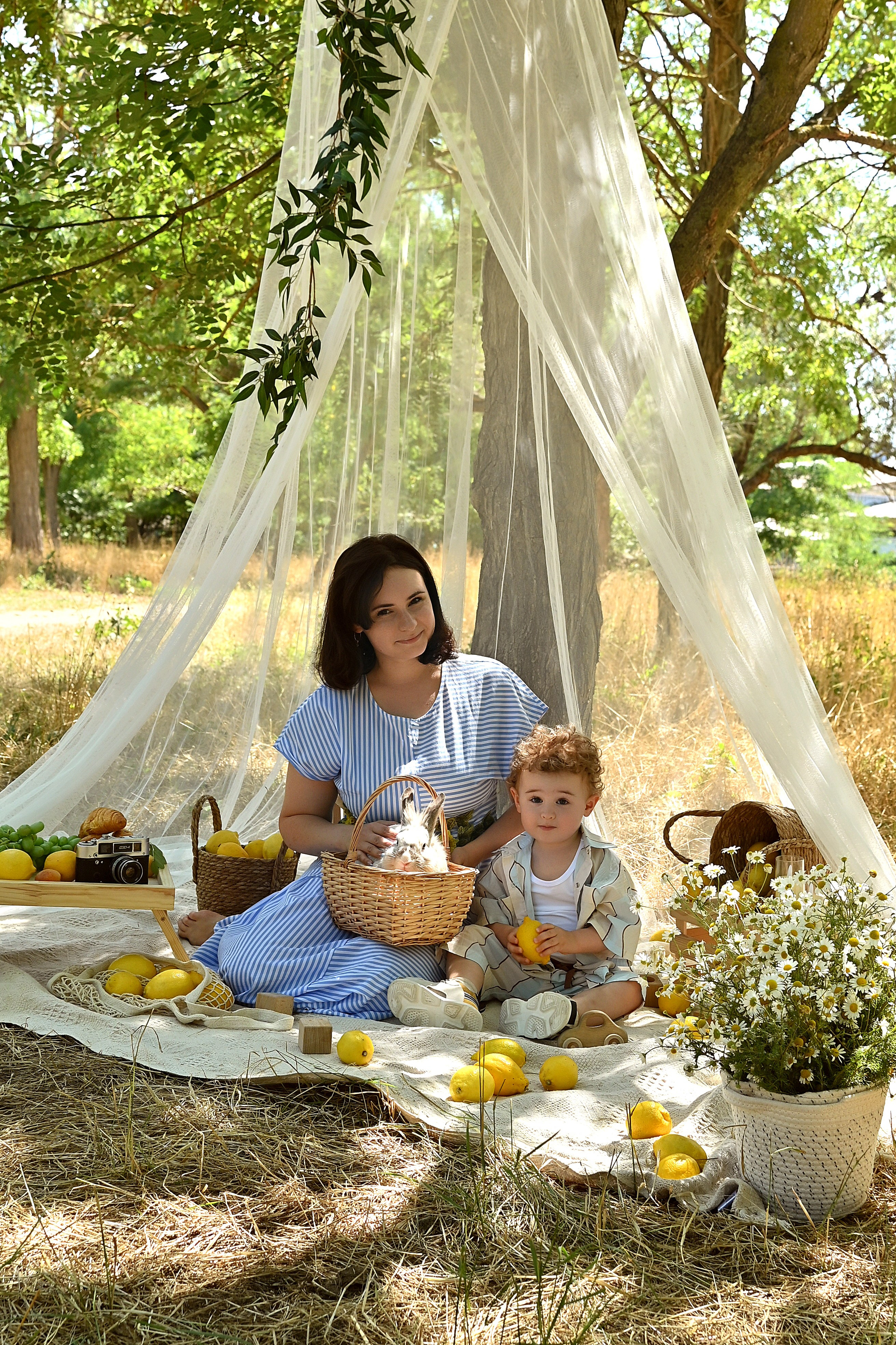 Стирка&Пикник. Детская фотостудия «Ягоза»