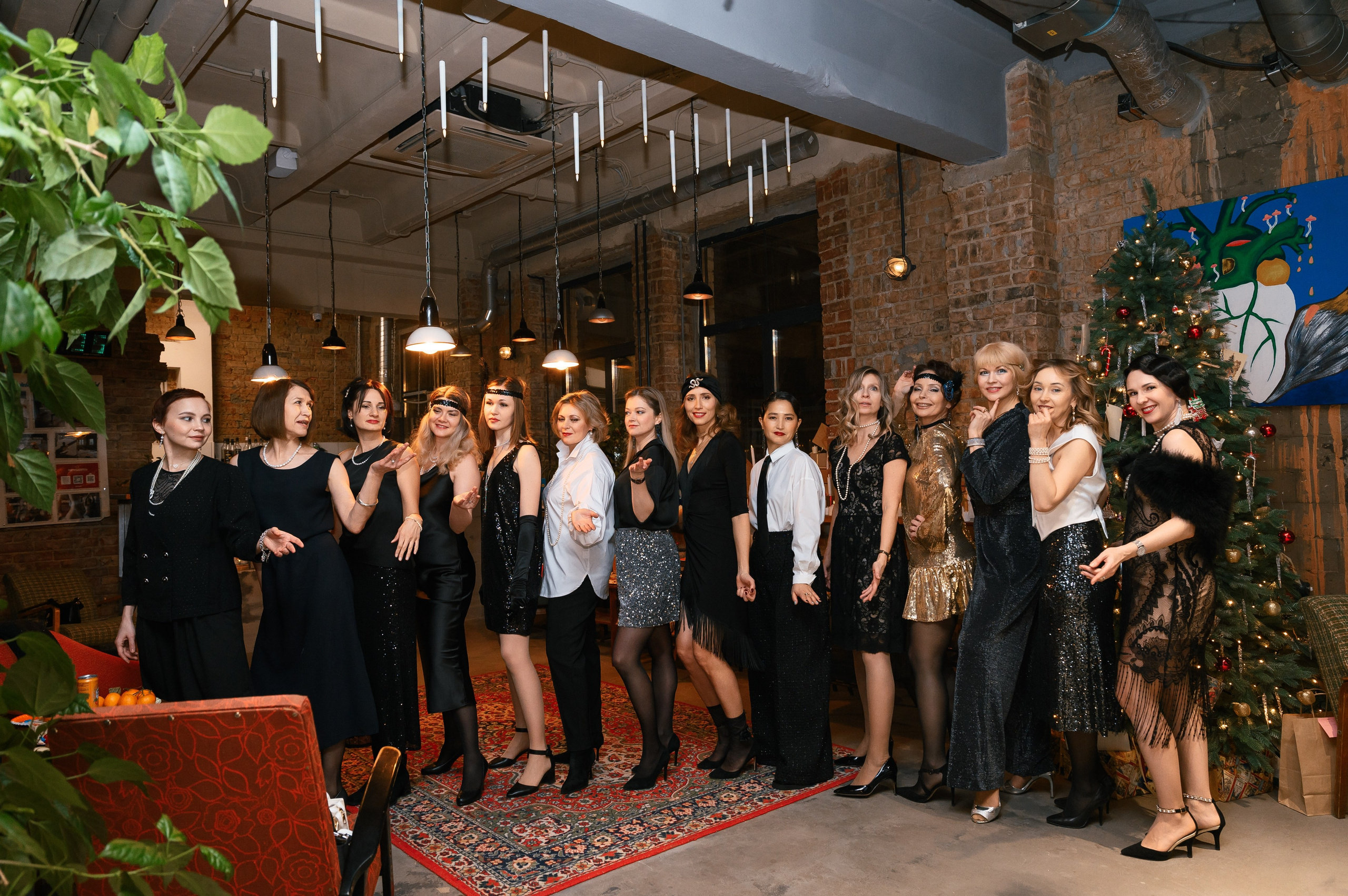 Корпоратив школы танцев в стиле «Мафия». Wedding and family photographer USA