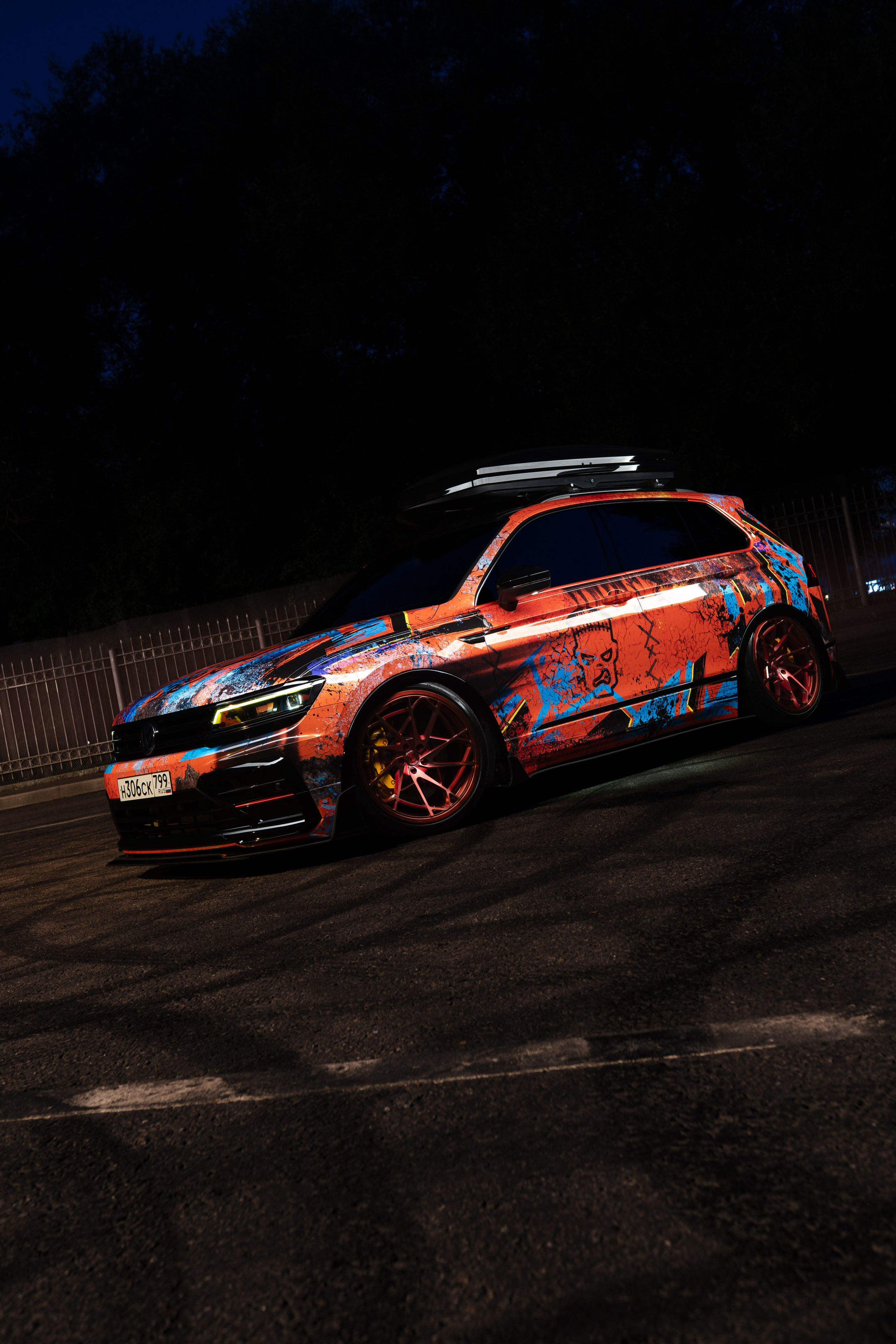 Volkswagen Tiguan Frankenstein. Автомобильный фотограф в Москве | Базилев Александр