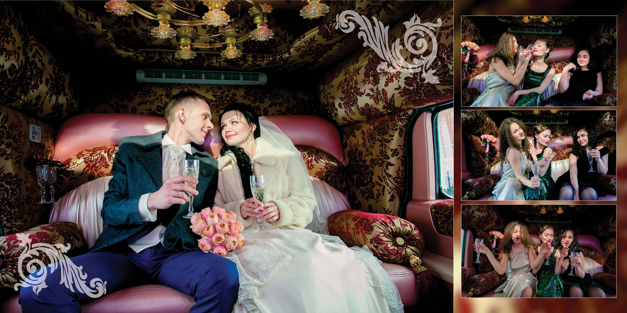 Свадебная Фотокнига Роман и Оксана. Skazka.wfolio.pro