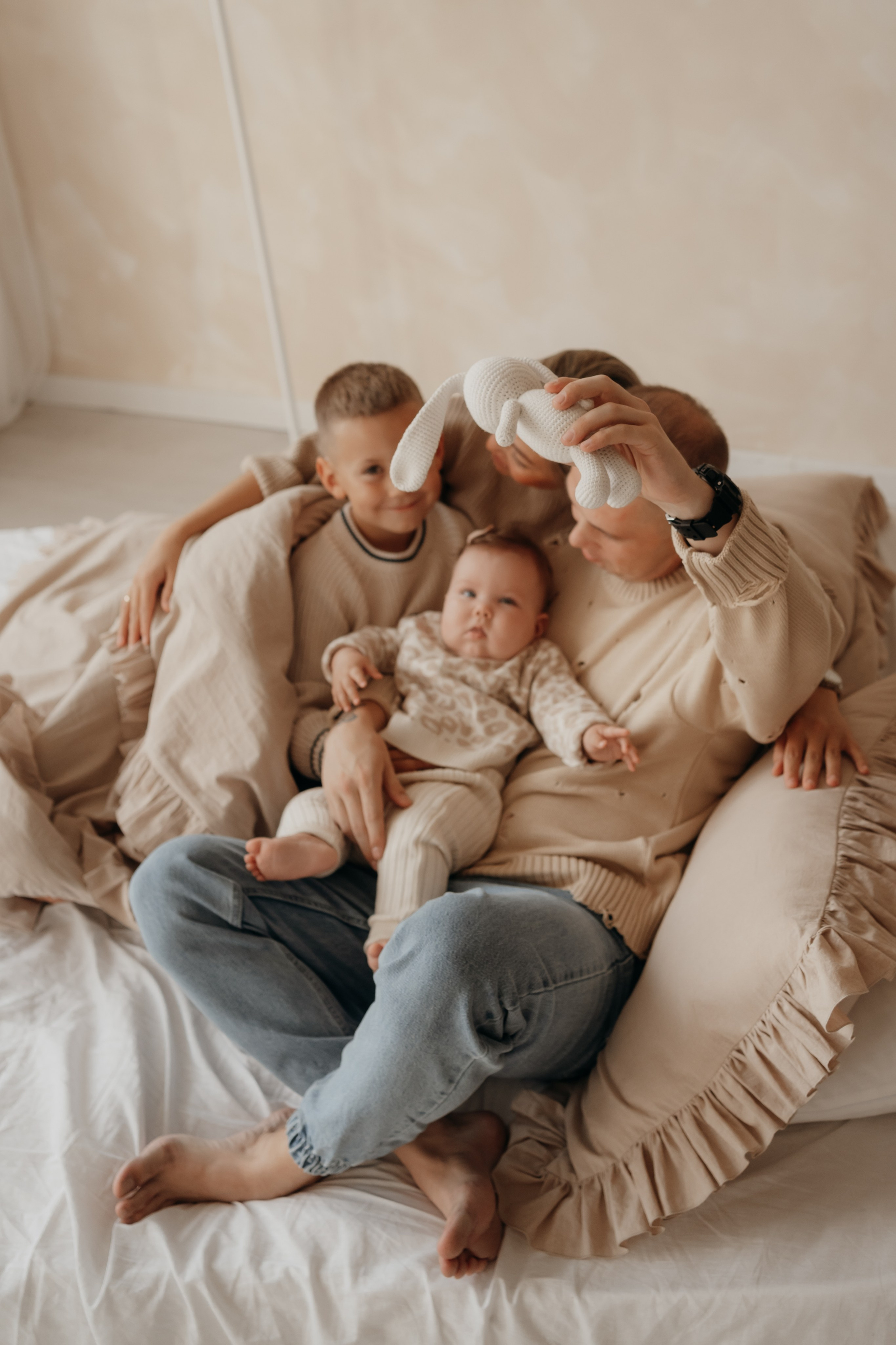 Семейная и детская фотосъемка в студии в Архангельске. Портретный и свадебный фотограф в Архангельске Елизавета Стрекаловская