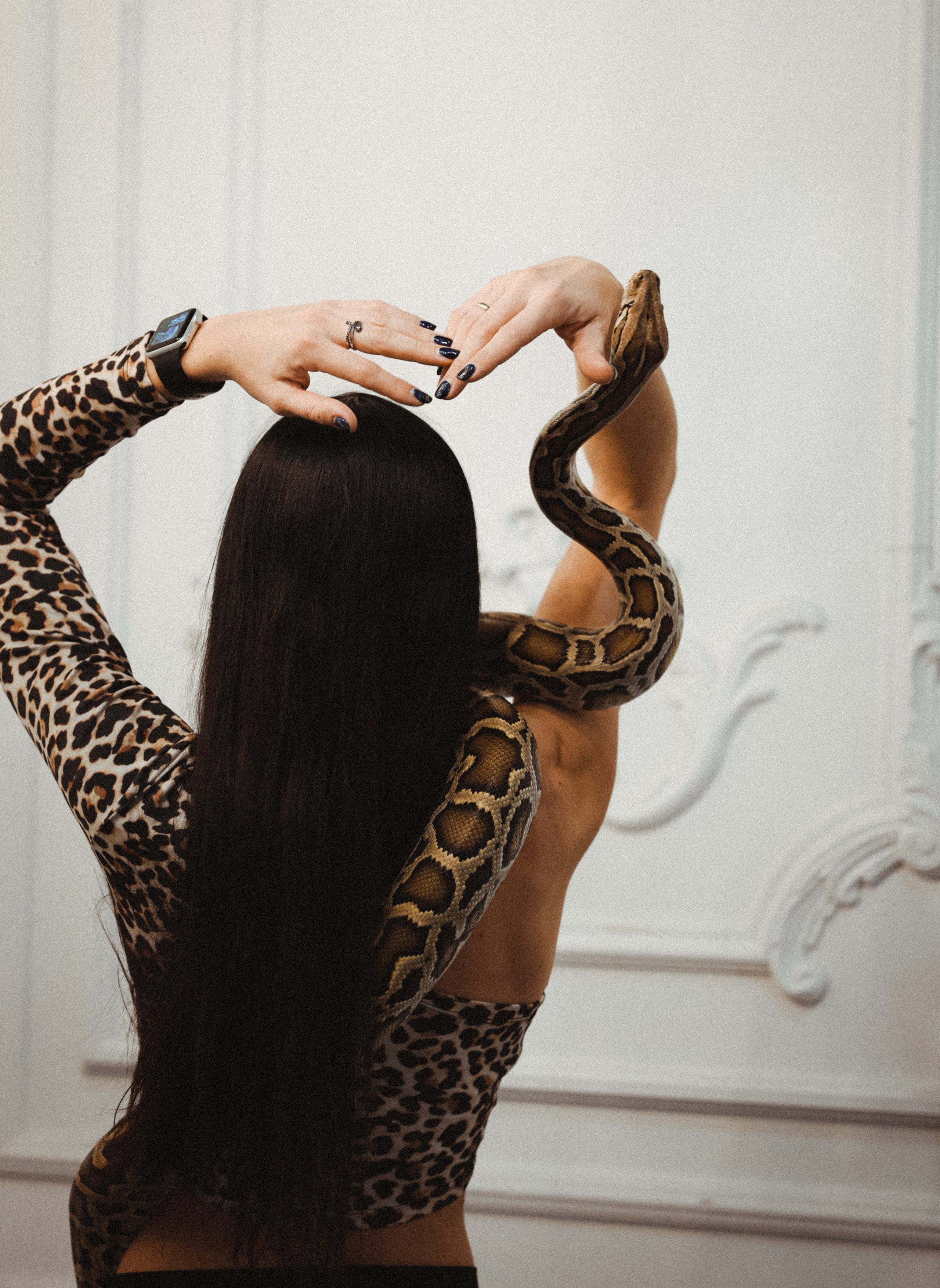 Даша и Питон. Фотограф Тюркан Мария | Ярославль Москва