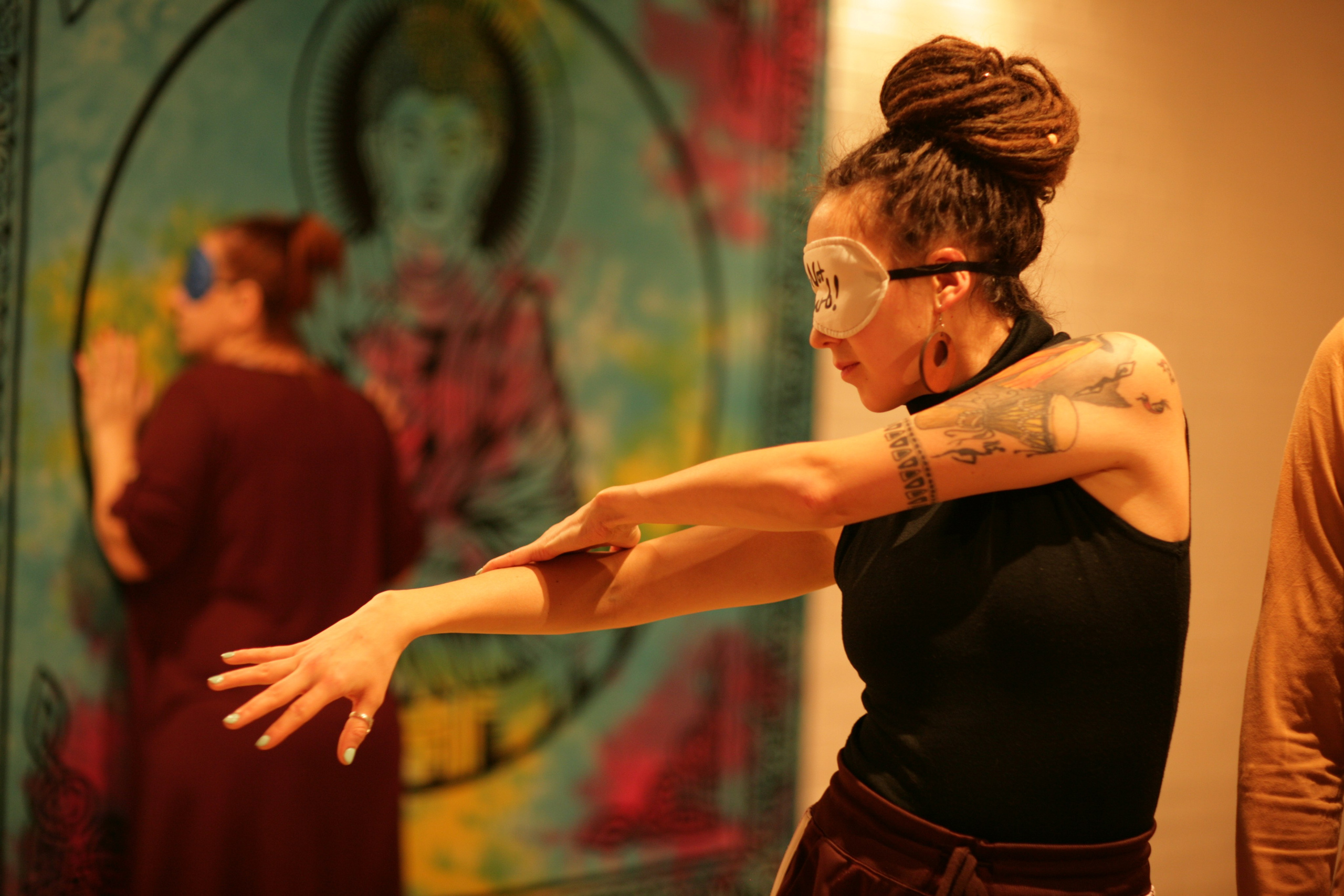 Участница ретрита медитации у Андрея Кичева