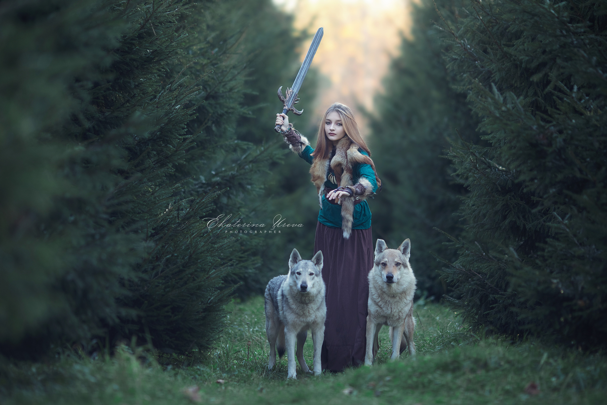 Viking & Wolf. Children’s and family photographer Ekaterina Ureva in Moscow