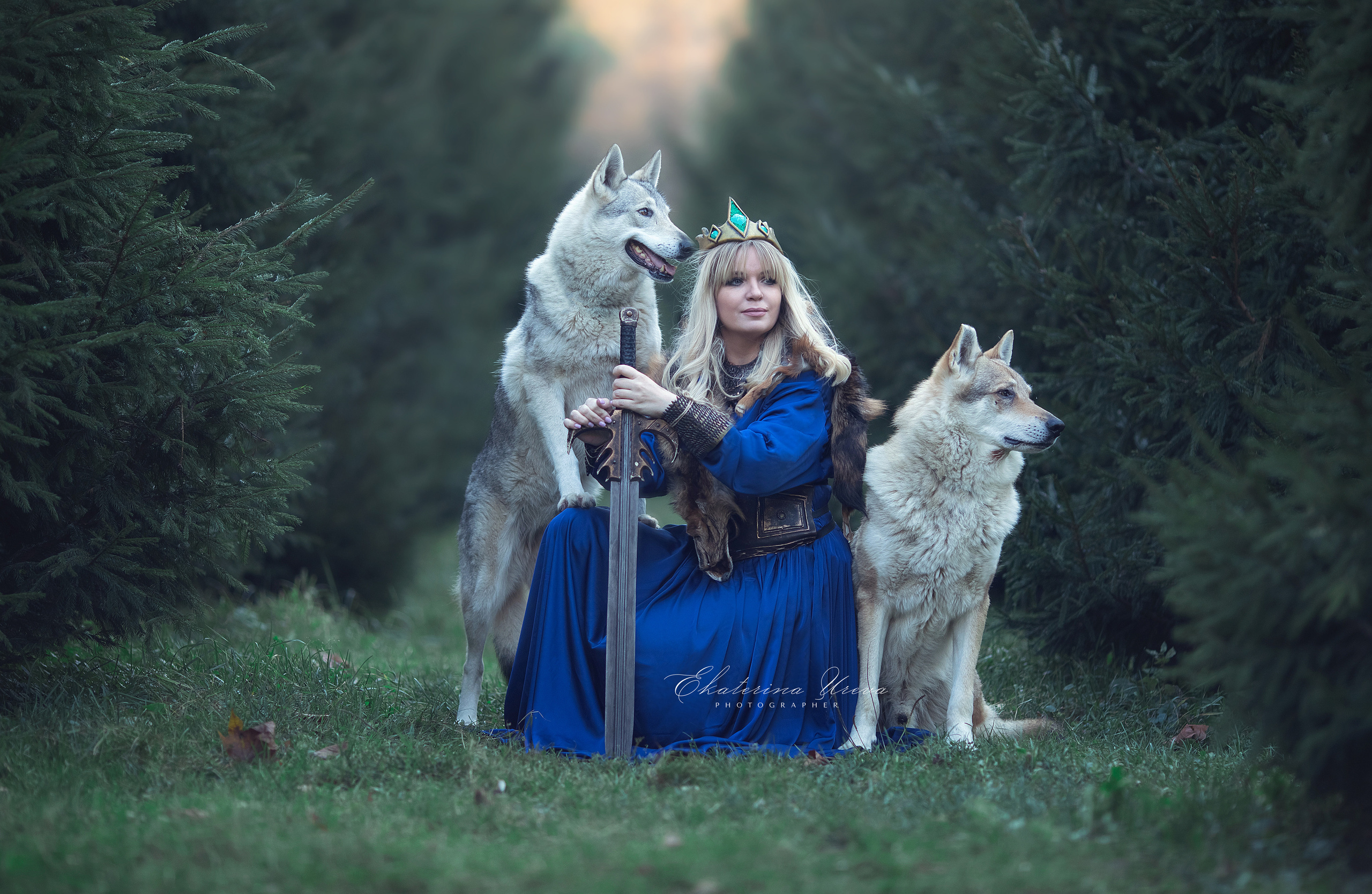 Viking & Wolf. Children’s and family photographer Ekaterina Ureva in Moscow