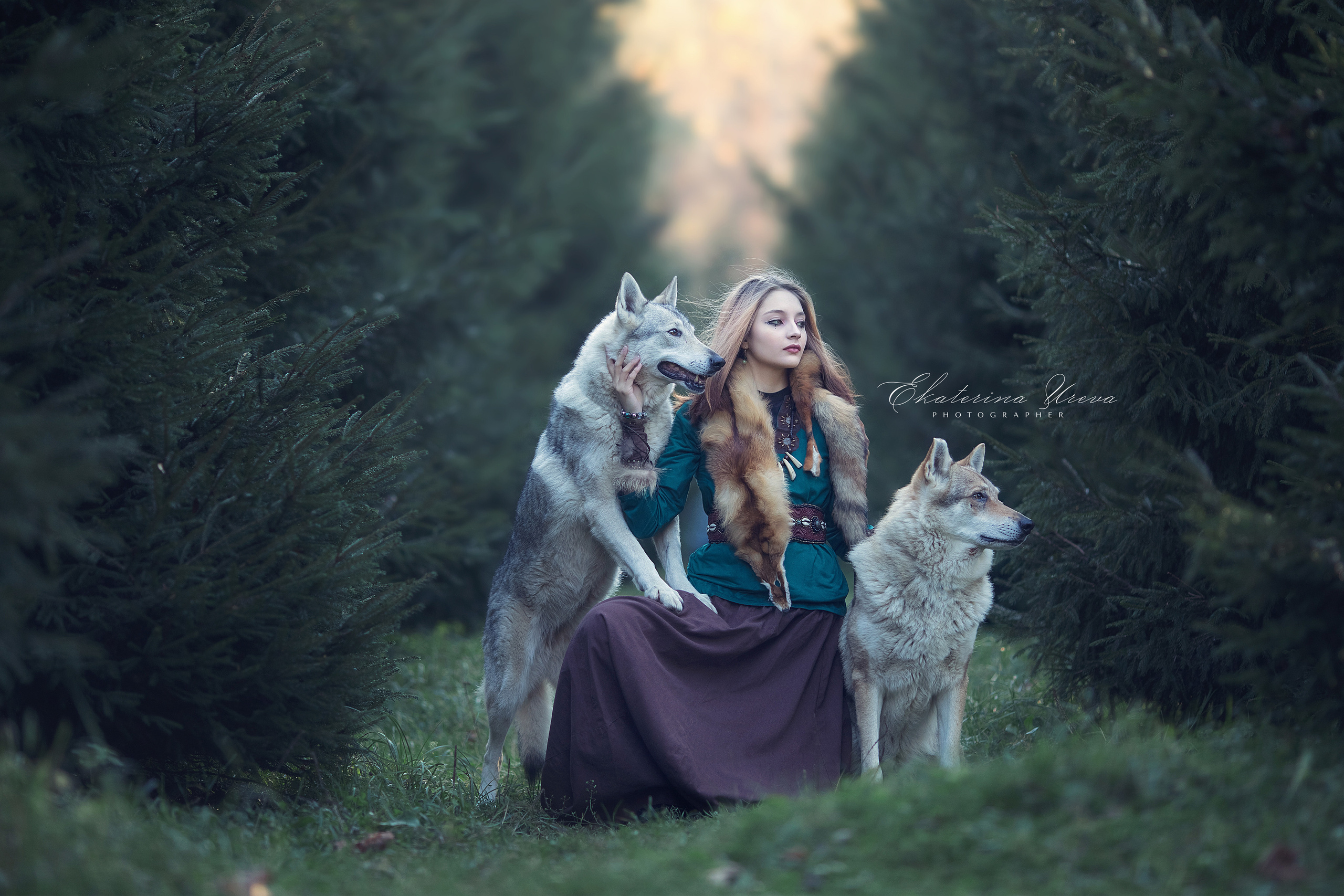 Viking & Wolf. Children’s and family photographer Ekaterina Ureva in Moscow