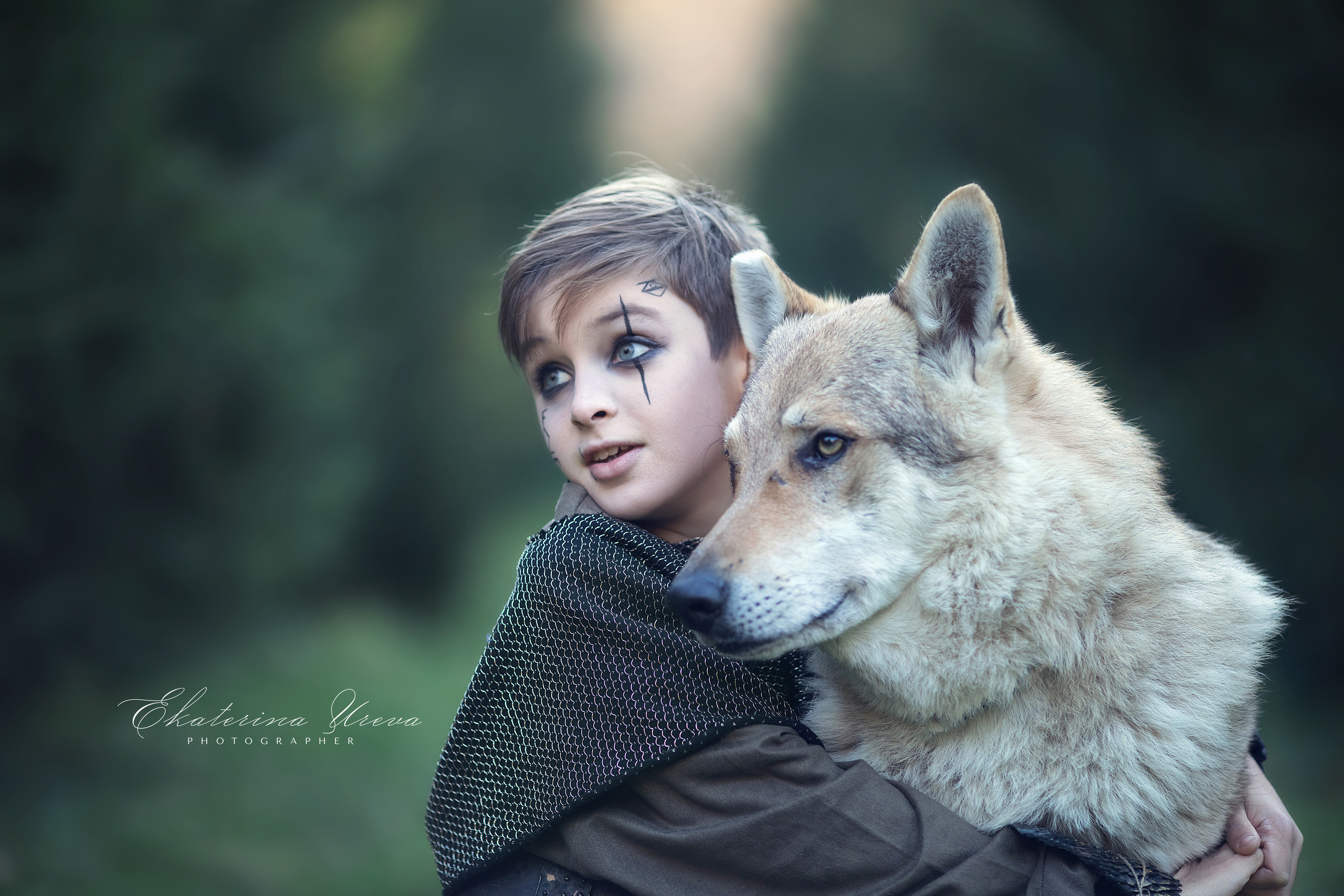 Viking & Wolf. Children’s and family photographer Ekaterina Ureva in Moscow