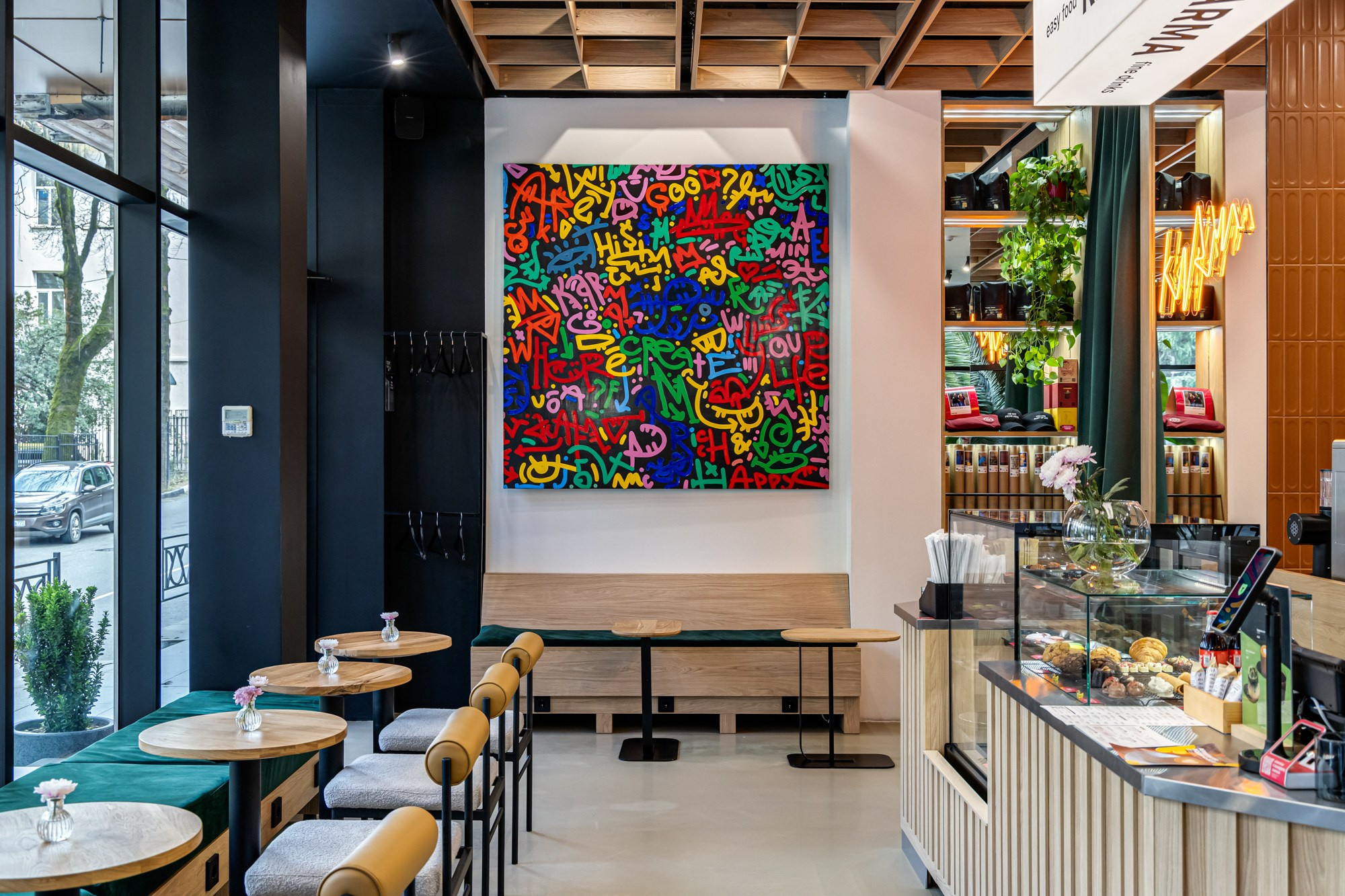 Кофейня KARMA // Сочи. Интерьерный фотограф Дмитрий Горелов