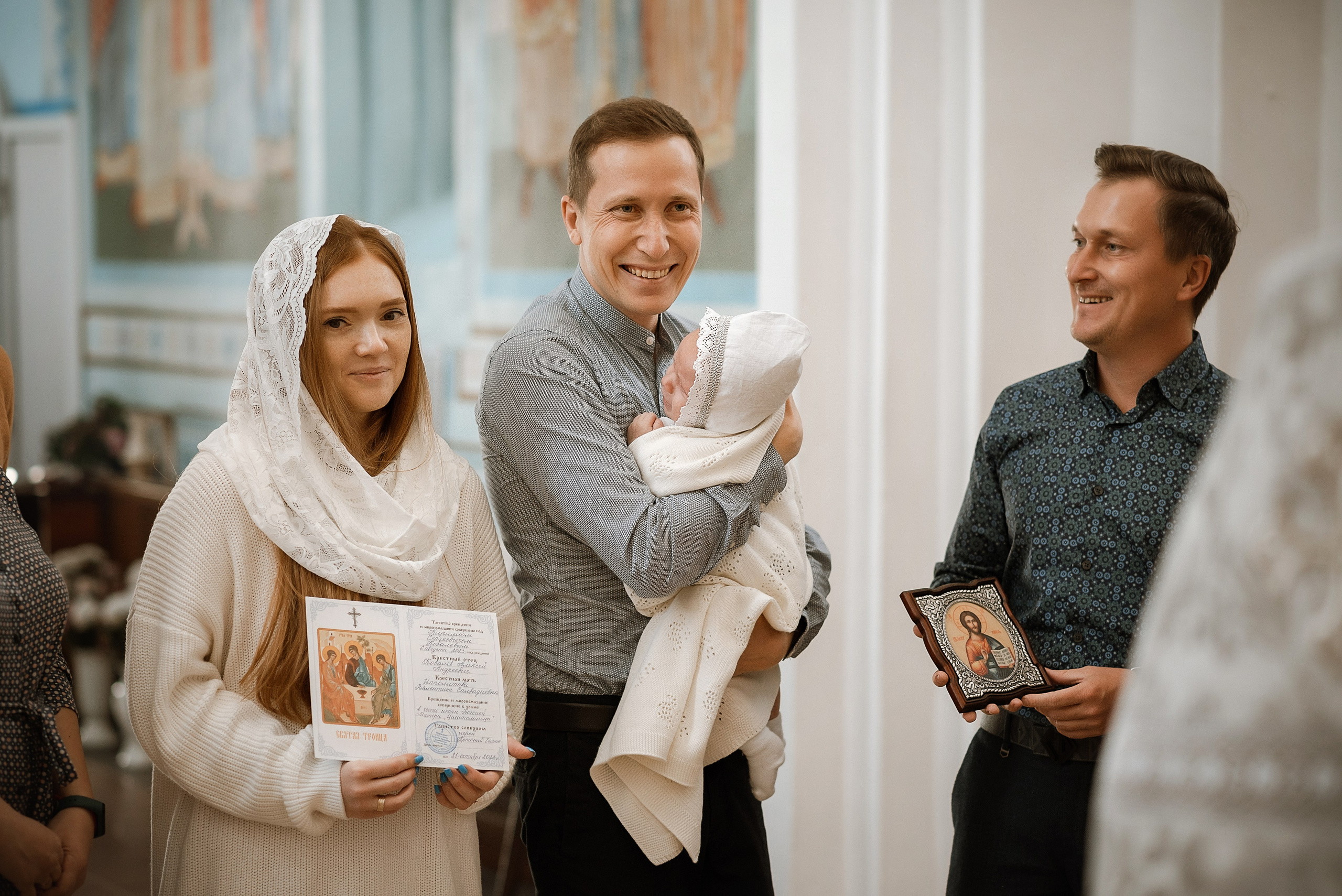 Крещение Кирилла _ Храм иконы БМ Целительница. Семейный фотограф в Ростове-на-Дону Татьяна Литвинова