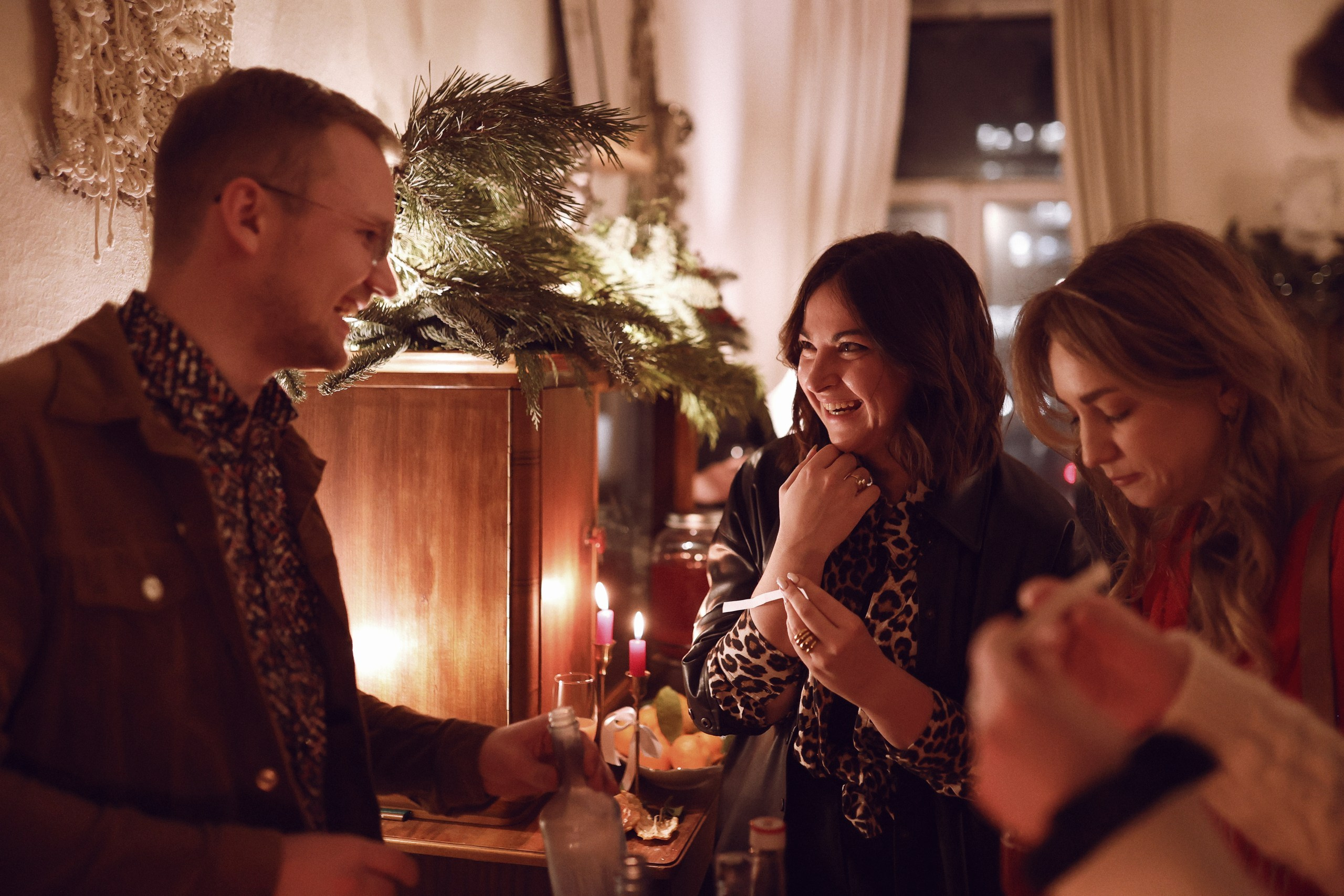 Новогодний огонёк в Липе. Настя Оленченко, портретный/семейный фотограф на цифру и плёнку Москва