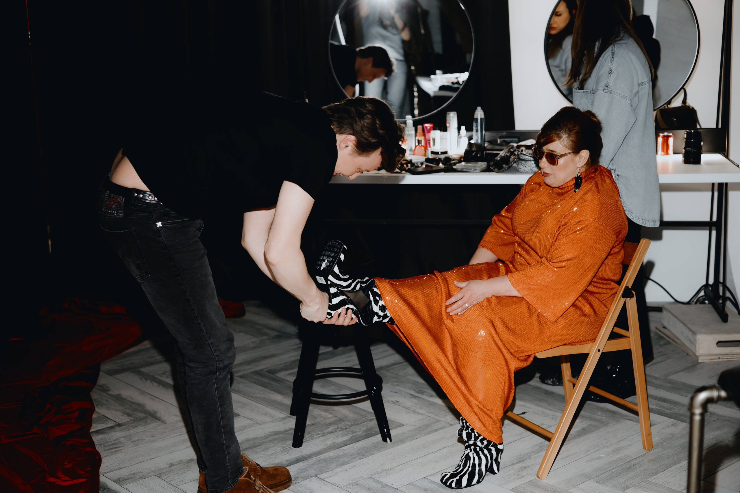 Backstage для журнала «Караван историй» с Юлией Куварзиной. Фотограф в Москве и Санкт-Петербурге Дарина