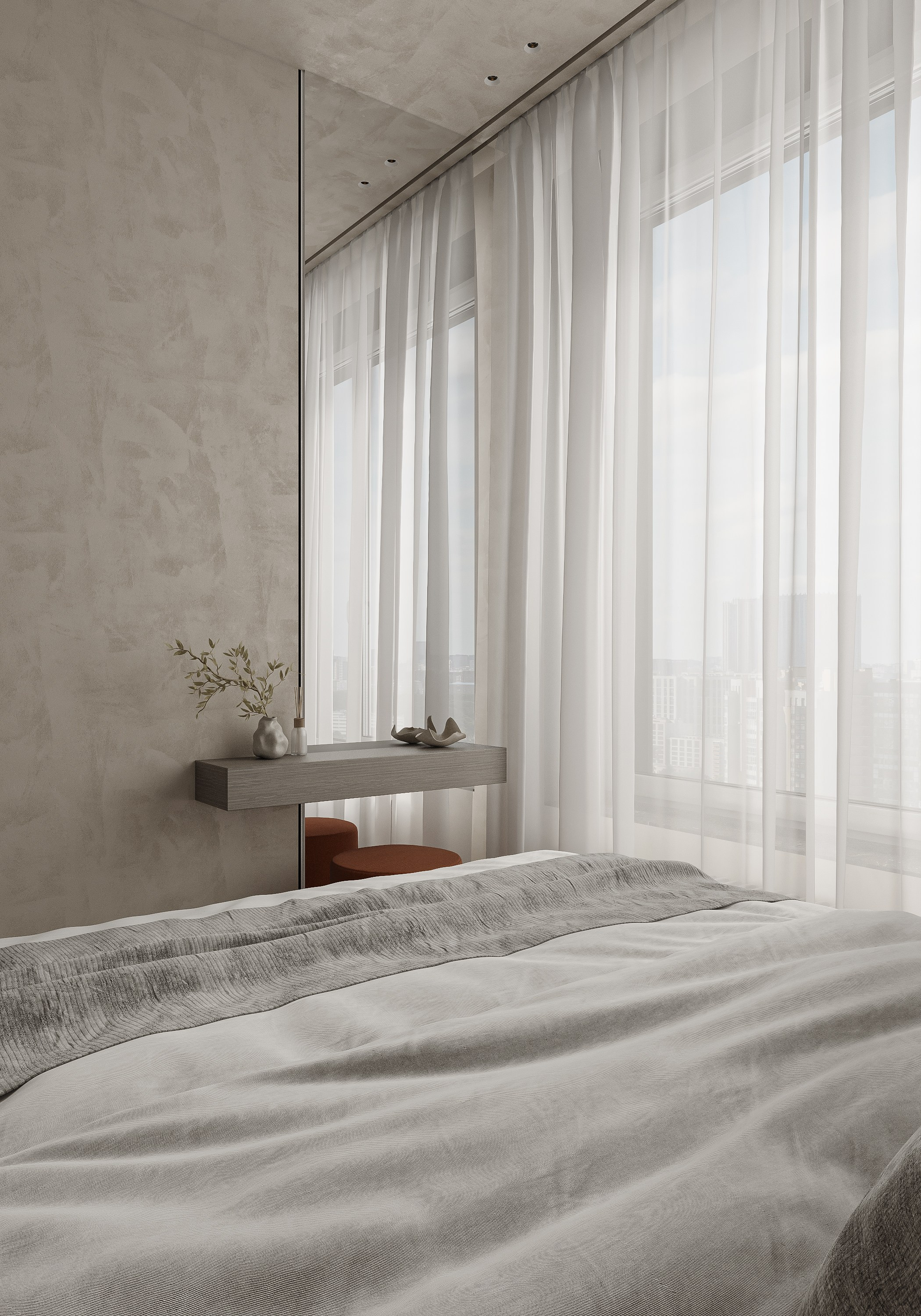 Квартира для L+D Archatelier. 3D визуализация интерьера и архитектурной среды