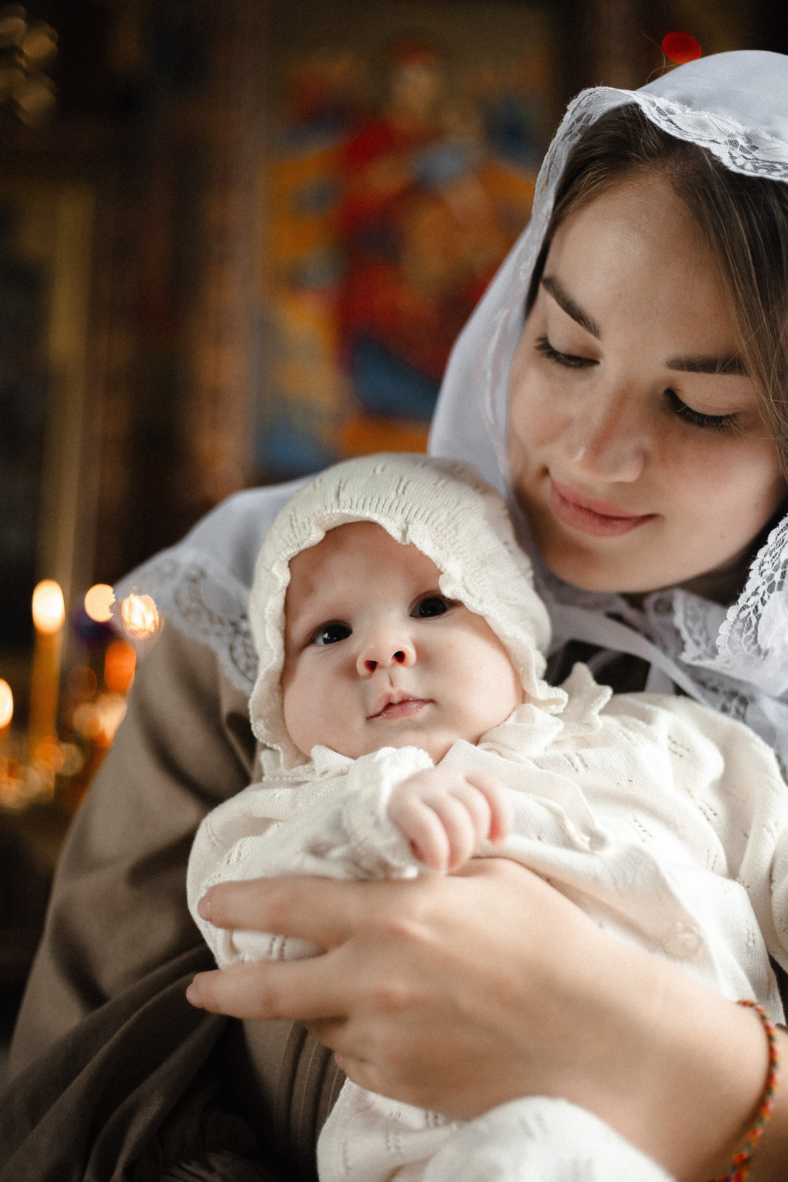 Таинство крещения Матфея. Семейный фотограф в Нижнем Новгороде Доронина Юлия