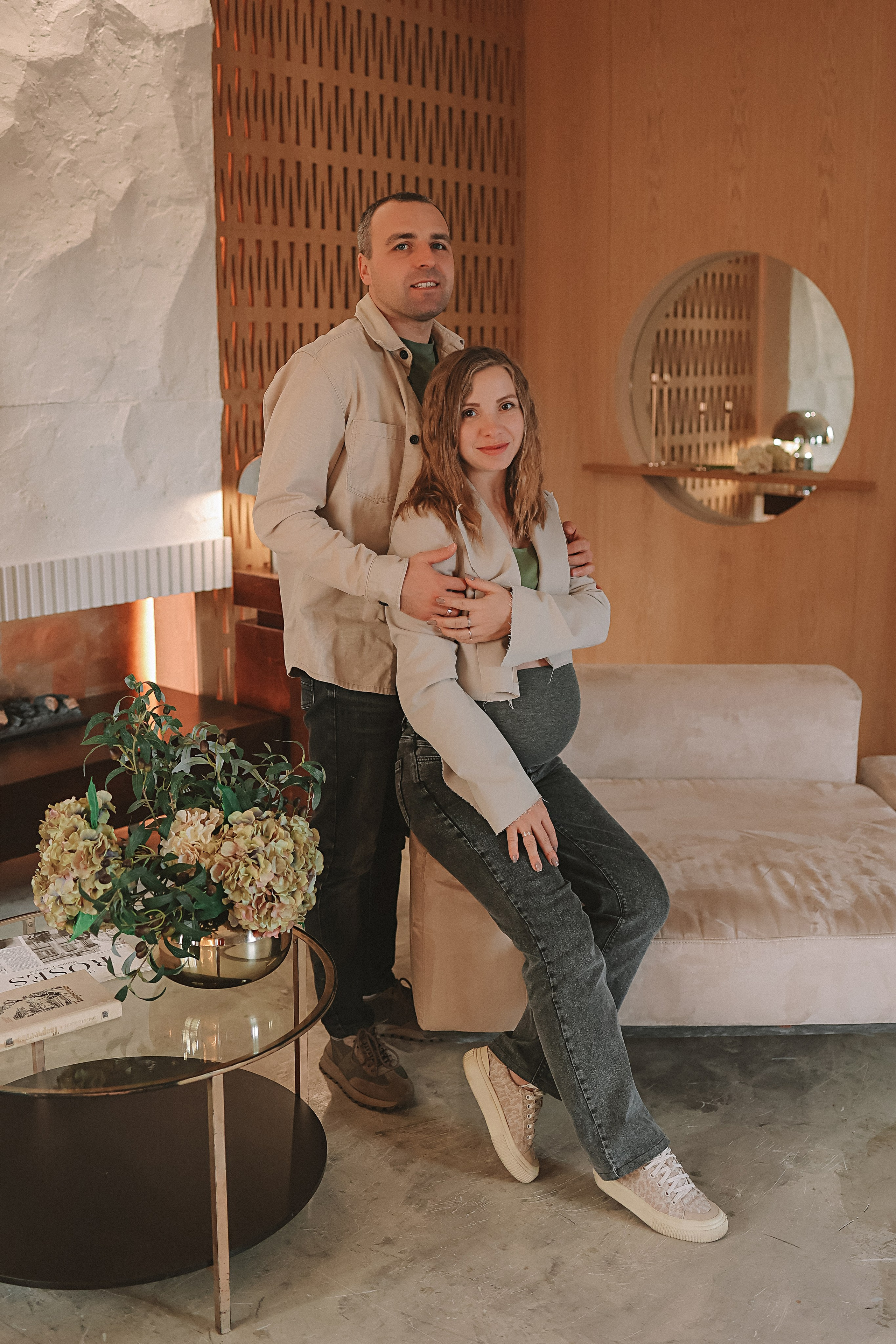 Фататум циклорама и зал. Семейный фотограф Тюмень, фотограф на роды Салмина Мария