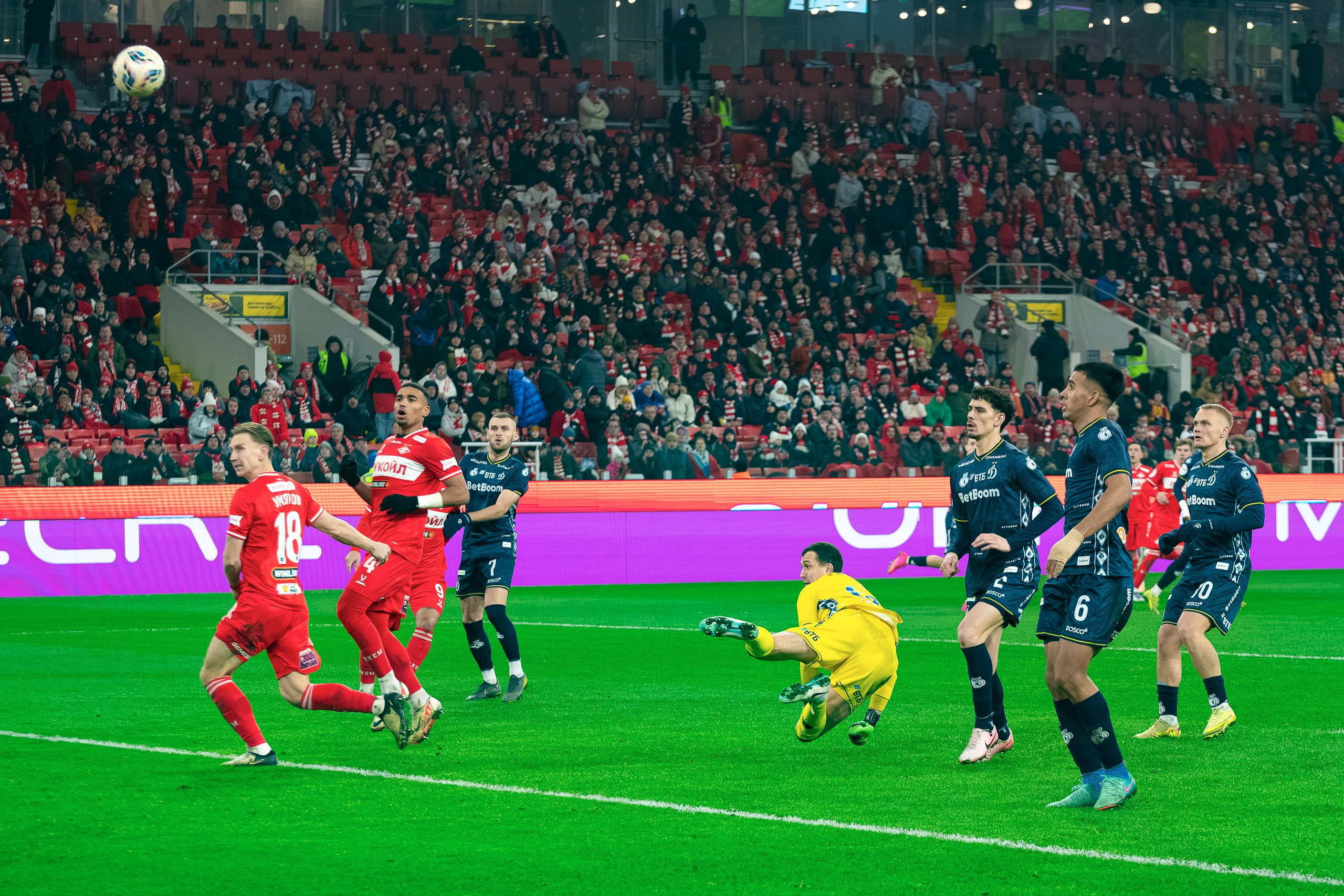 Спартак — Динамо — Чемпионат РПЛ. Спортивная фотосъемка в Москве и Московской области — Спорт в Москве