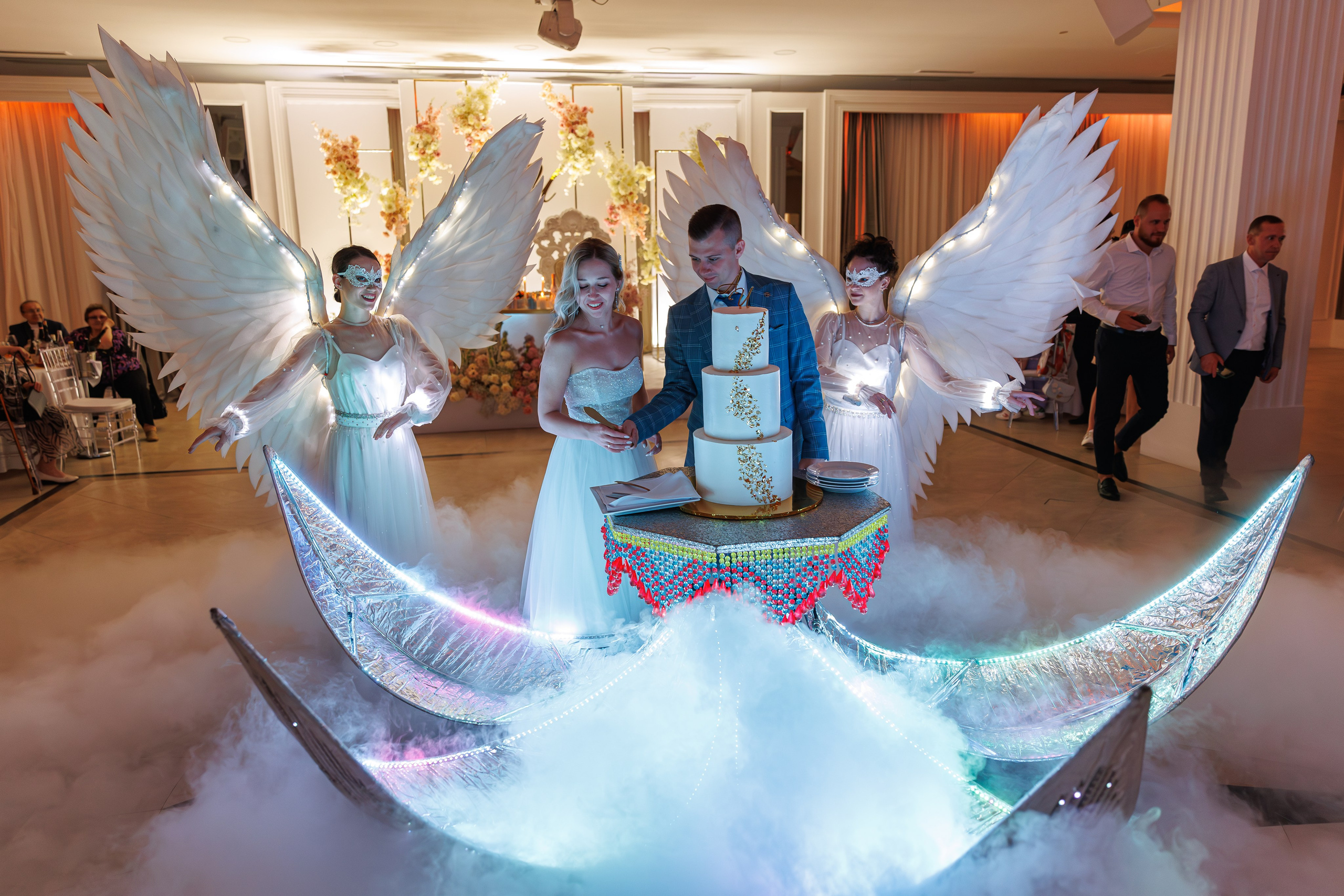 Свадьба в Москва сити и в ресторане Republic Hall. Свадебный фотограф Москва и МО Сергей Киржаев