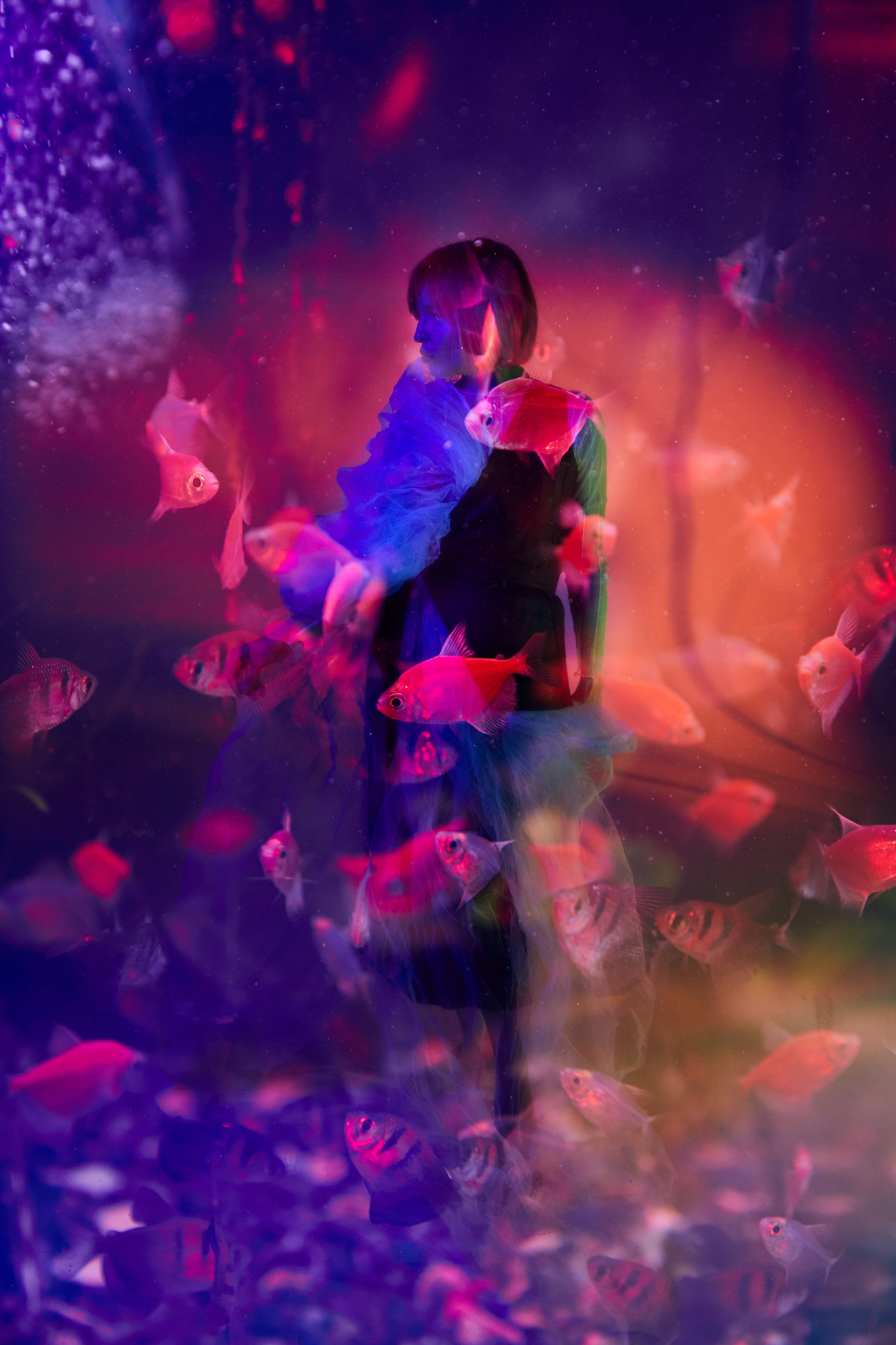 Мультиэкспозиция, цвет, арт-фотография