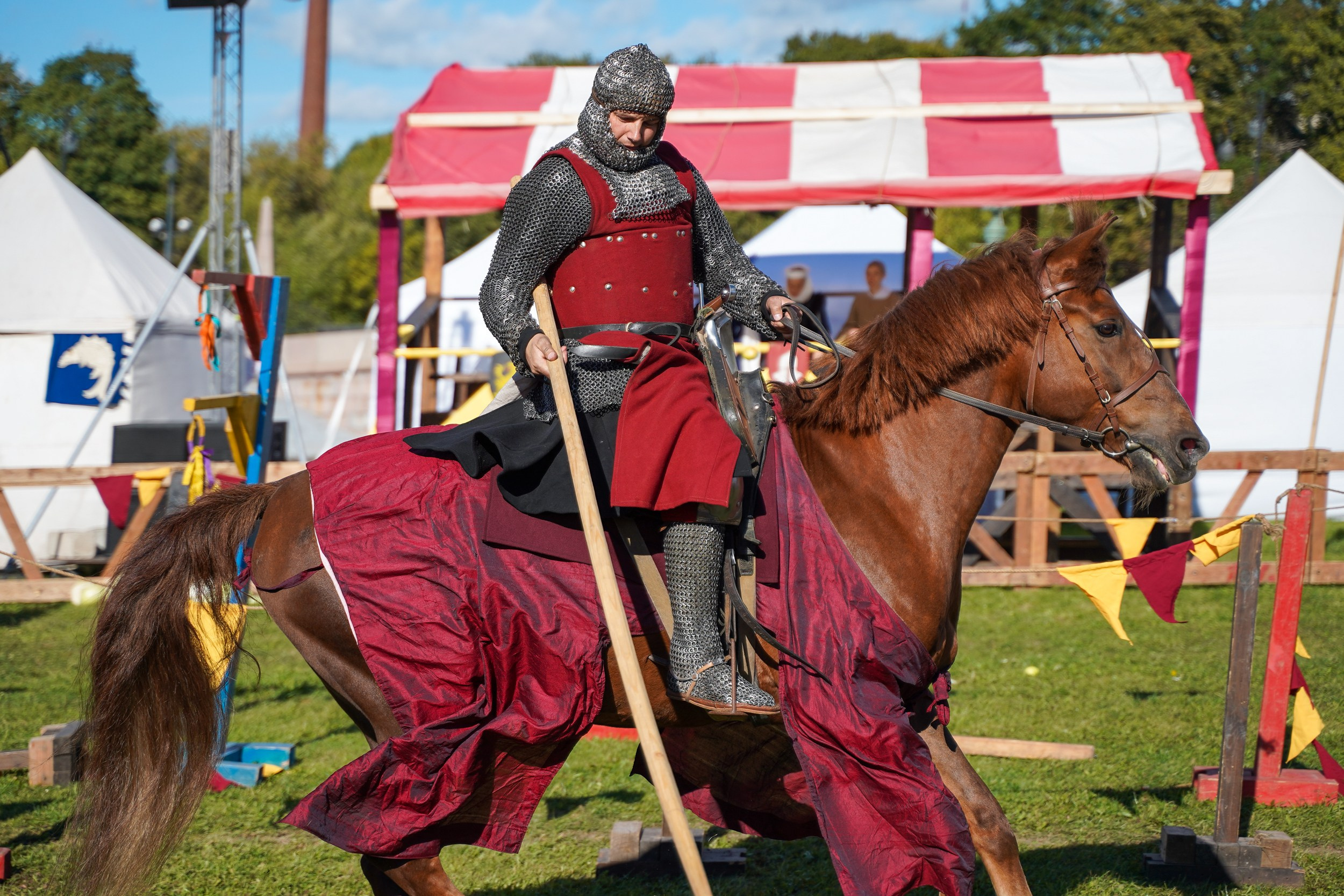 Рыцарский турнир в рамках фестиваля «Битва на Неве» Санкт-Петербург 2024 г. Фотограф-анималист, портретный фотограф в Чебоксарах Мария Садыкова