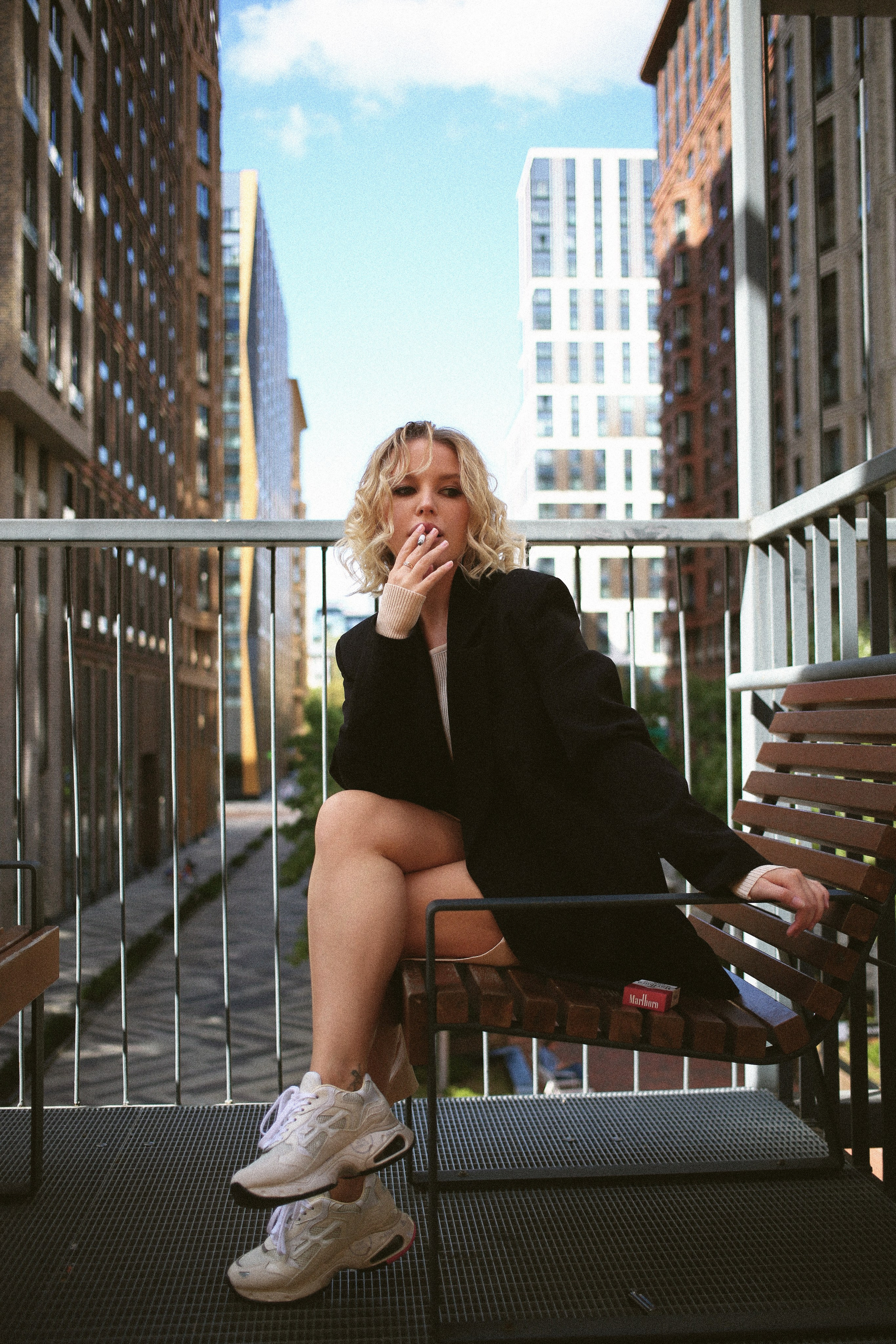 Марина (уличная съемка). Женский портретный фотограф в Москве Анастасия Карпова