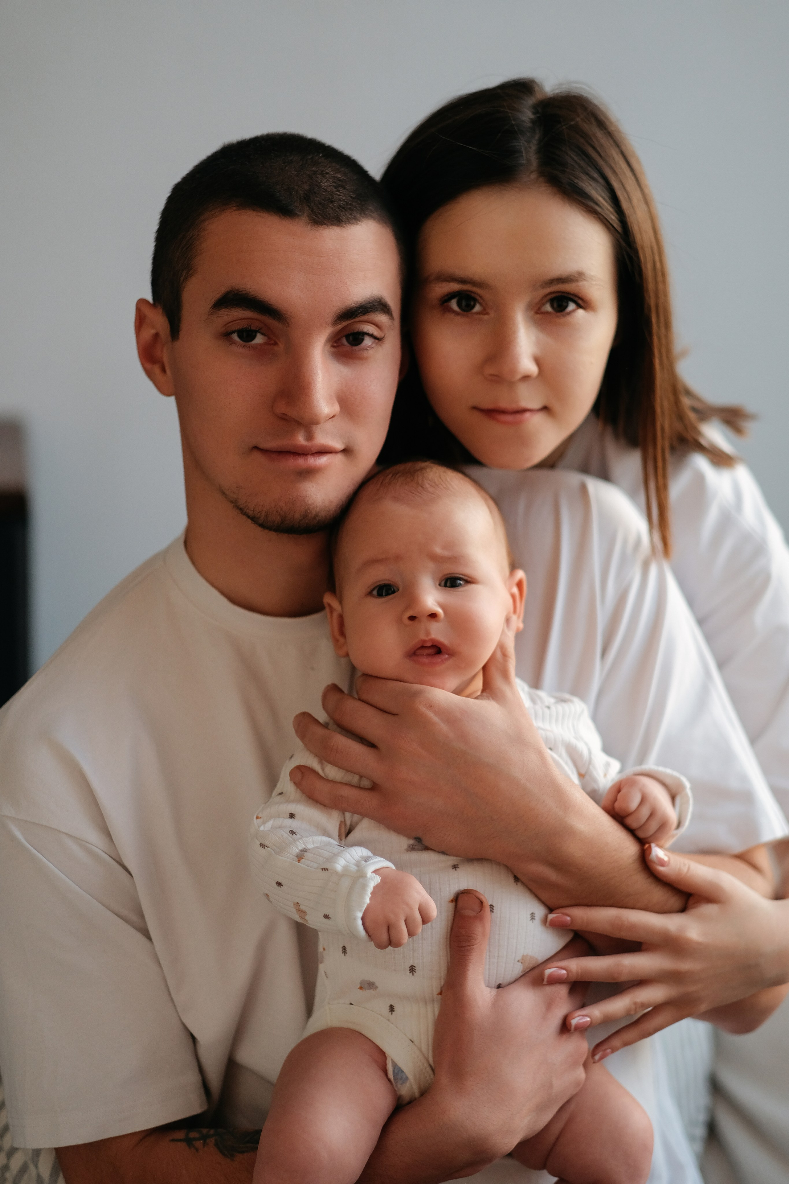 Настя Женя и Артем. Фотограф беременности и Newborn в Екатеринбурге Марина Добровольская