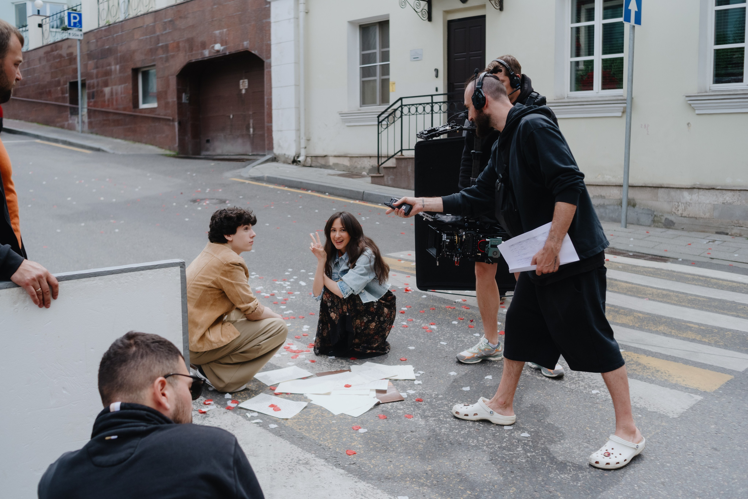 Бэкстейдж съемки клипа. Фотограф в Москве