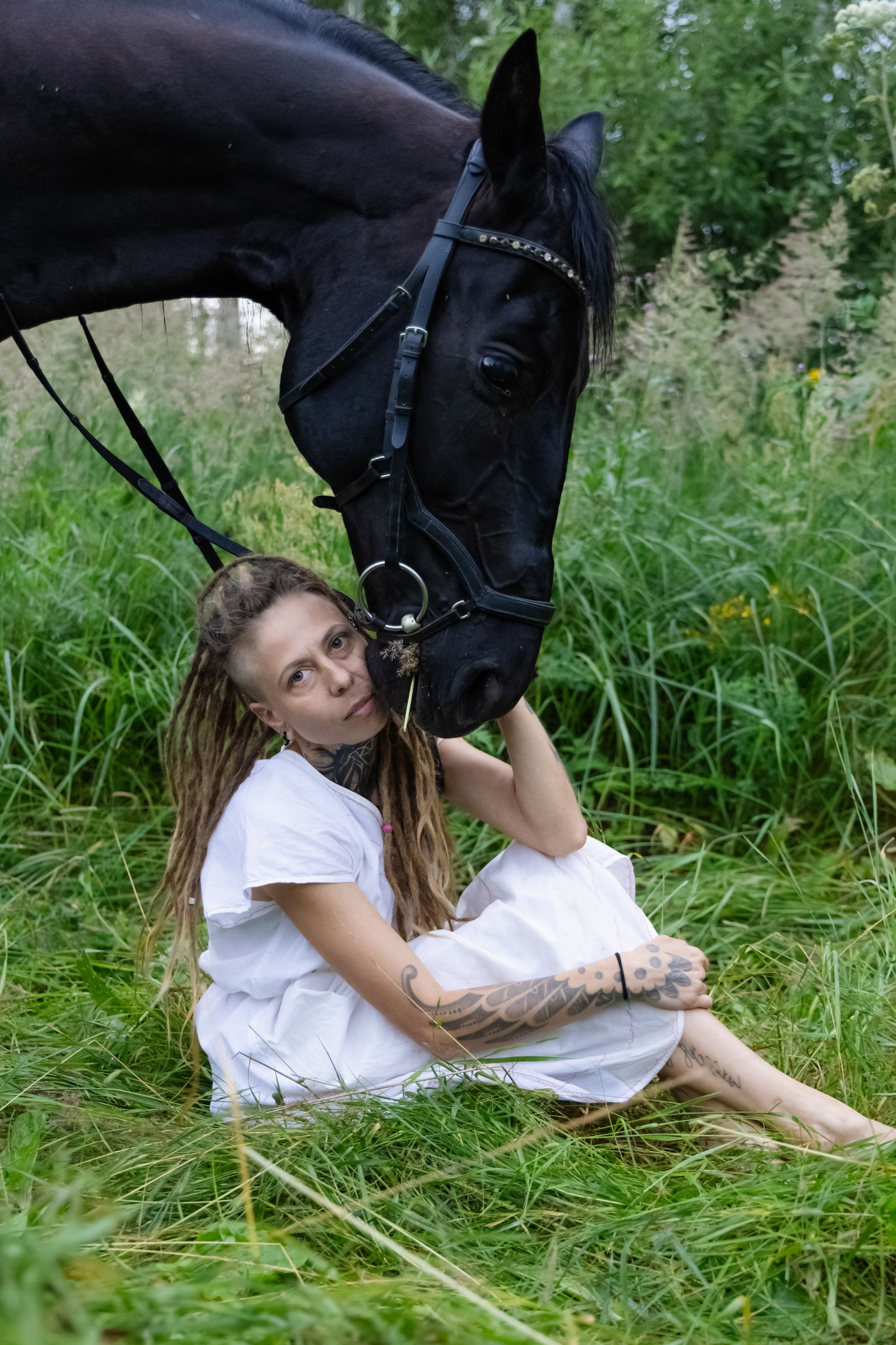 С животными. Фотограф-ретушёр