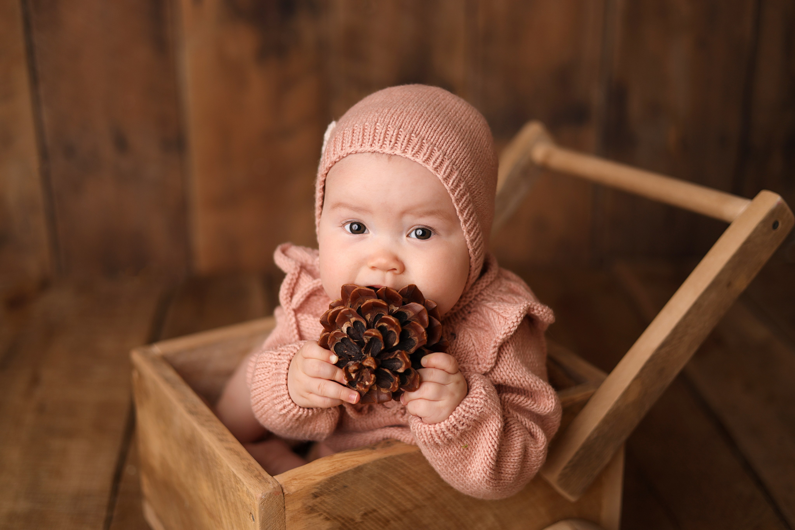 Соне 6 месцев. Фотограф новорожденных Москва. Ньюборн фотограф Москва