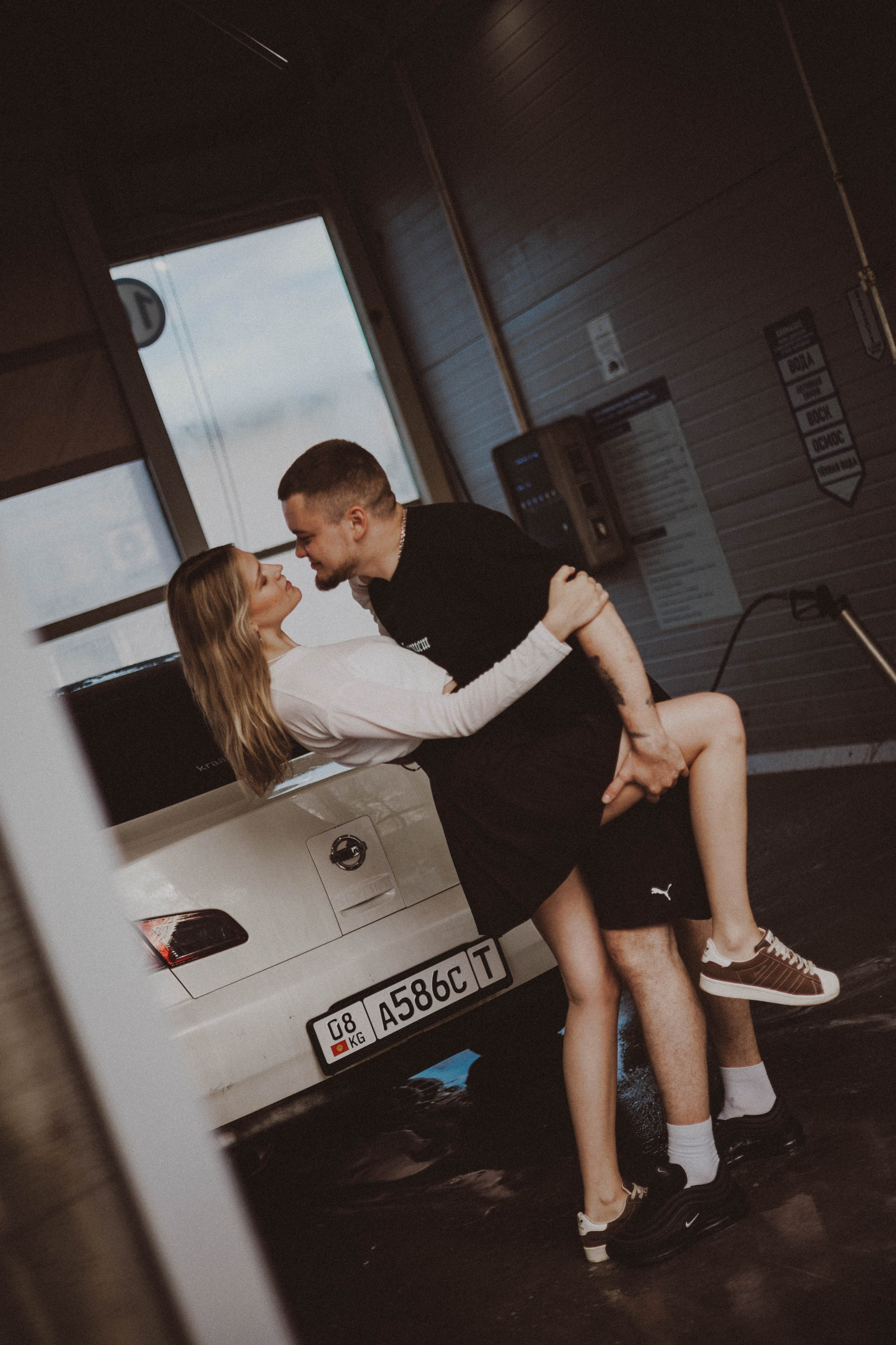15 минут на автомойке. Семейный фотограф Полина Легачева