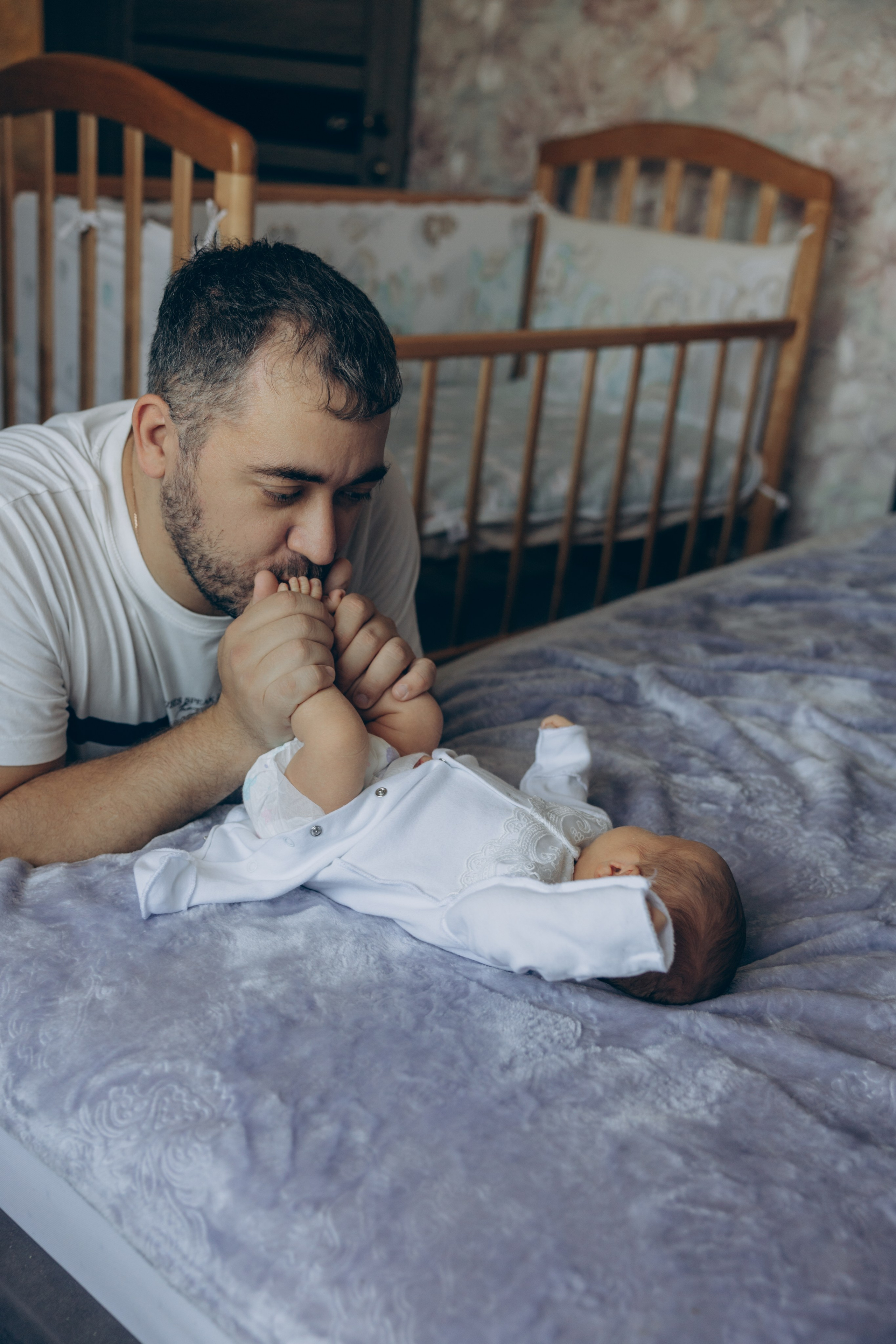 Домашняя съёмка с малышом. Свадебный, семейный фотограф в Иркутске Светлана Макаричева