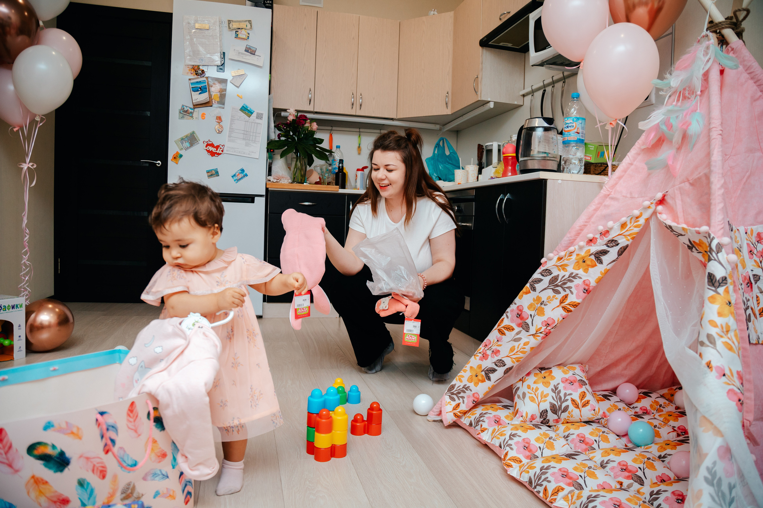 День Рождения Карины. Домашний фоторепортаж. Семейный lifestyle фотограф в Санкт-Петербурге Людмила Пахомова