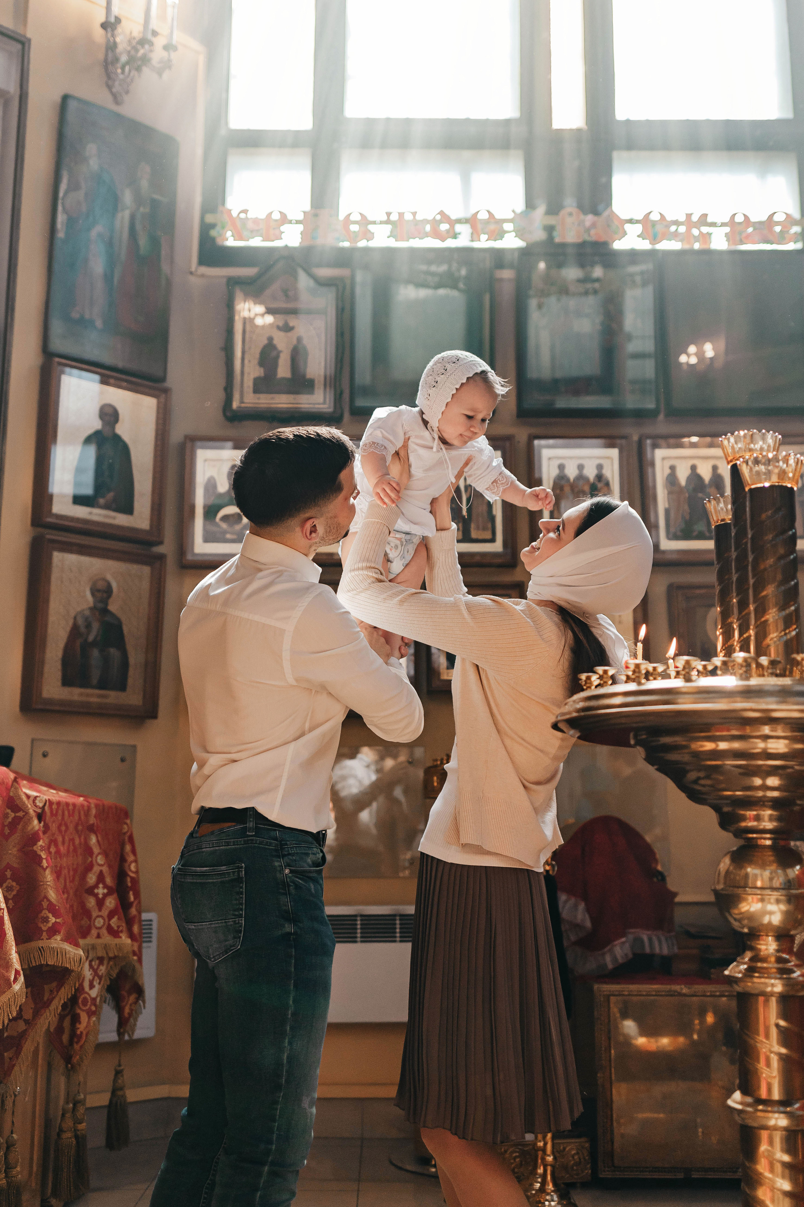 Фотосессия крещения и венчания. Семейный lifestyle фотограф в Санкт-Петербурге Людмила Пахомова