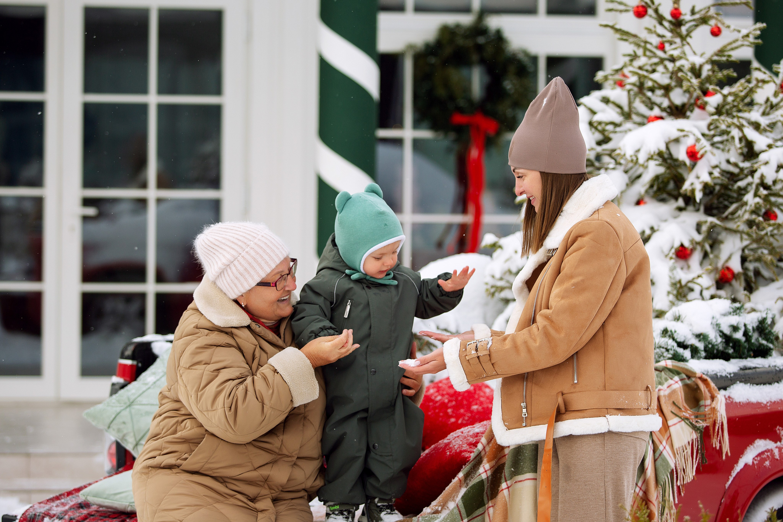 РОМА новогодняя фотосессия. Фотограф новорожденных Оксана Полевская
