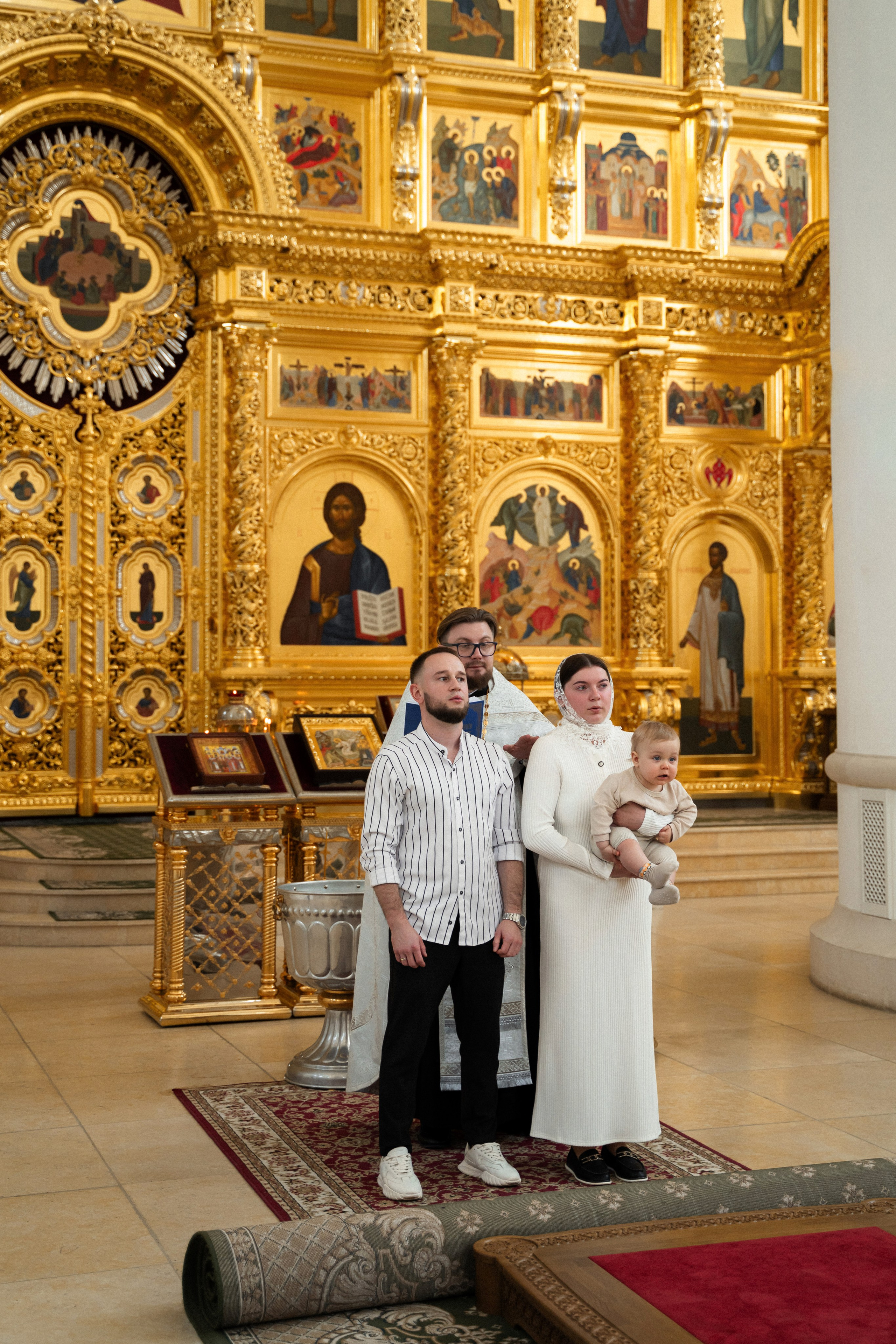 Крещение Макара. Фотограф Алина Филимонова Тверь