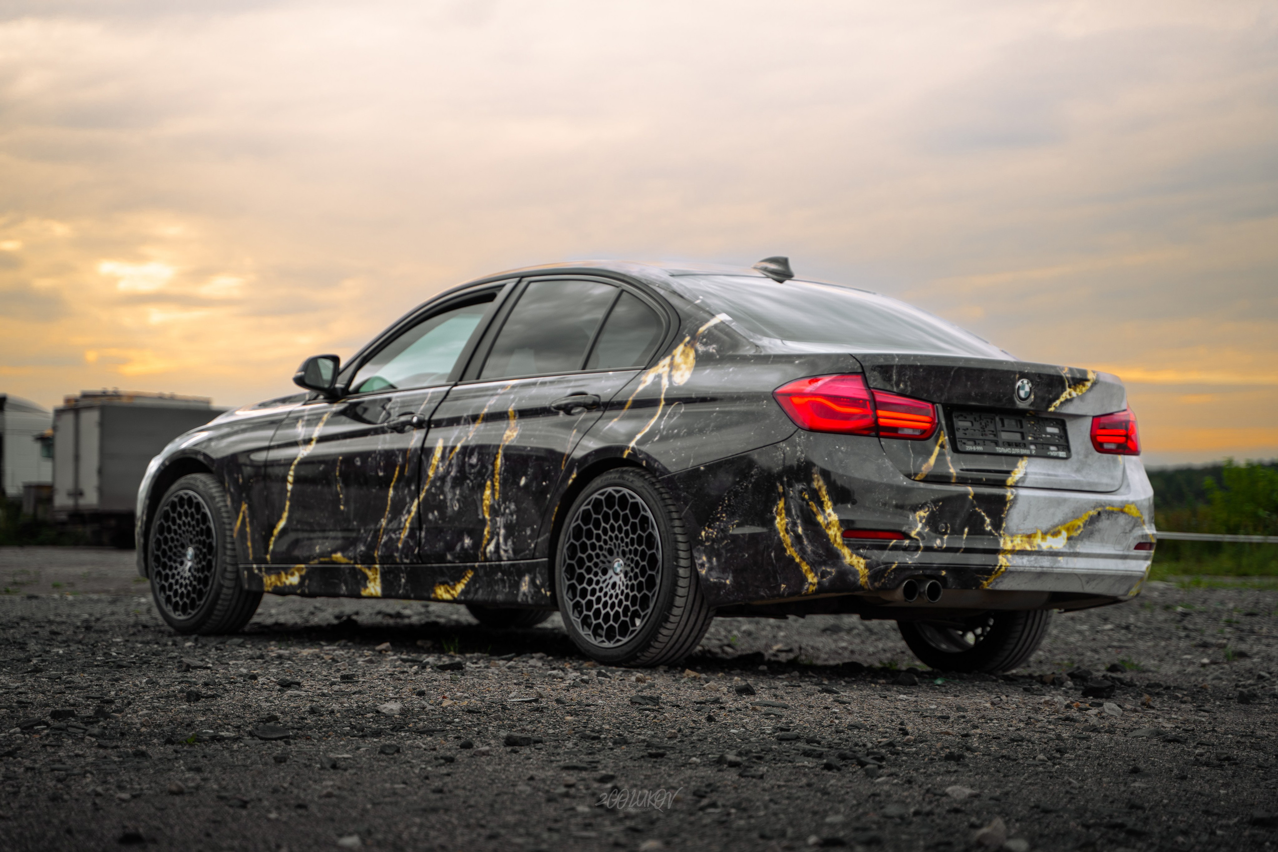 BMW 3-series. Автомобильный фотограф и видеограф в Санкт-Петербурге I 2golukov prod