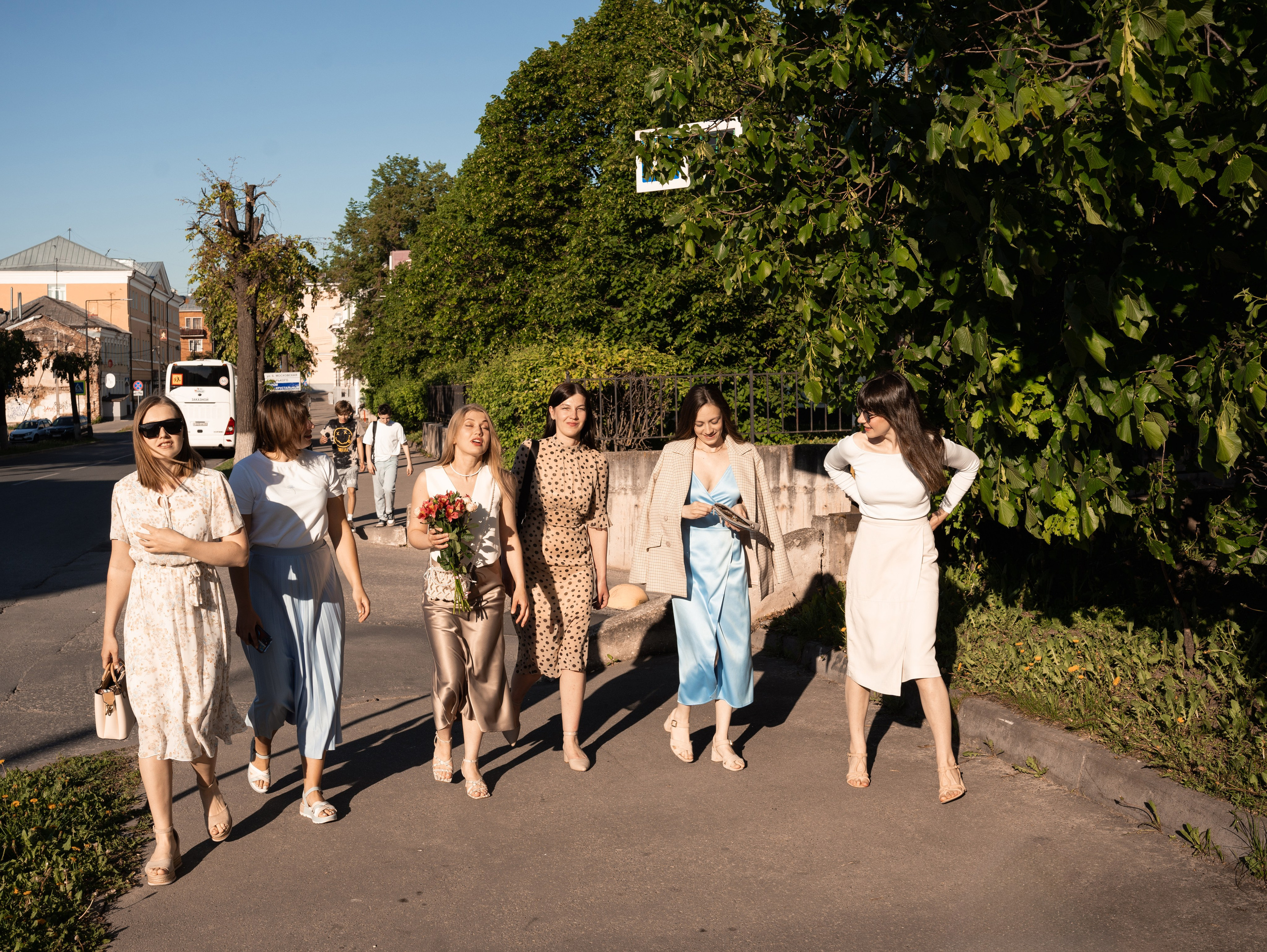 Прогулка подружек. Фотограф в городе Владимир