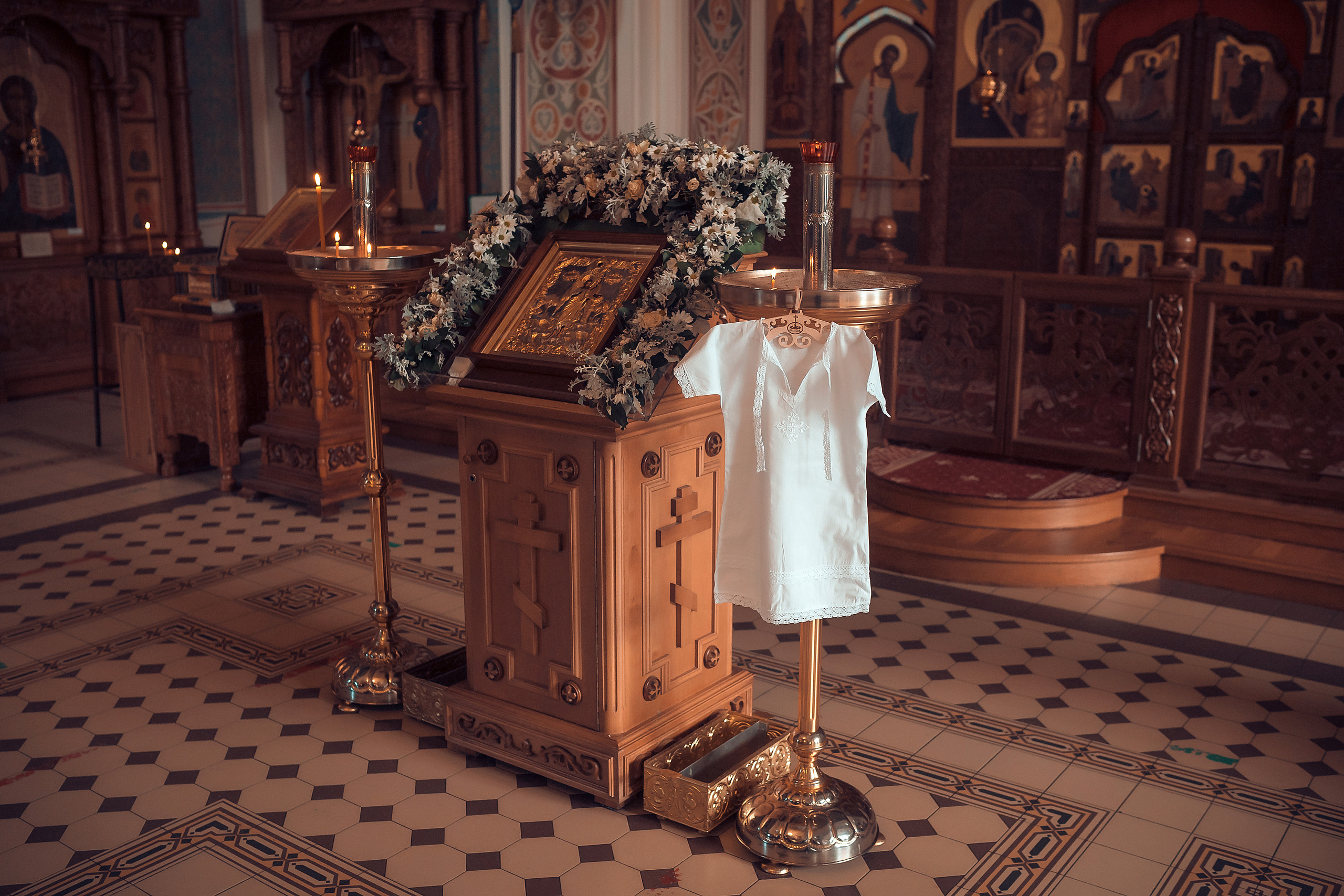 Крещение Алексия Храм Иоанна Предтечи. Фотограф на Крещение и Венчание в Красноярске Рамазанова Юлия