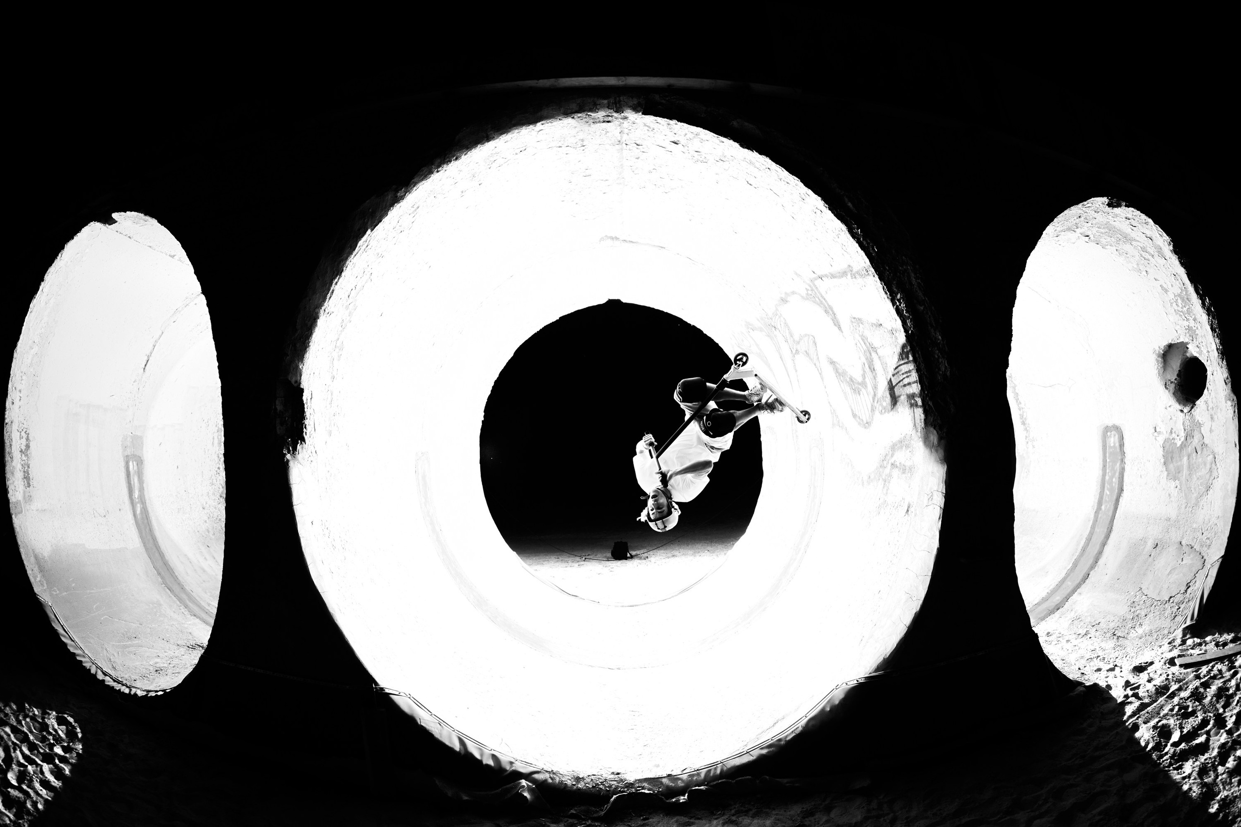 Circular Bridge. Creative Photographer Denis Klero