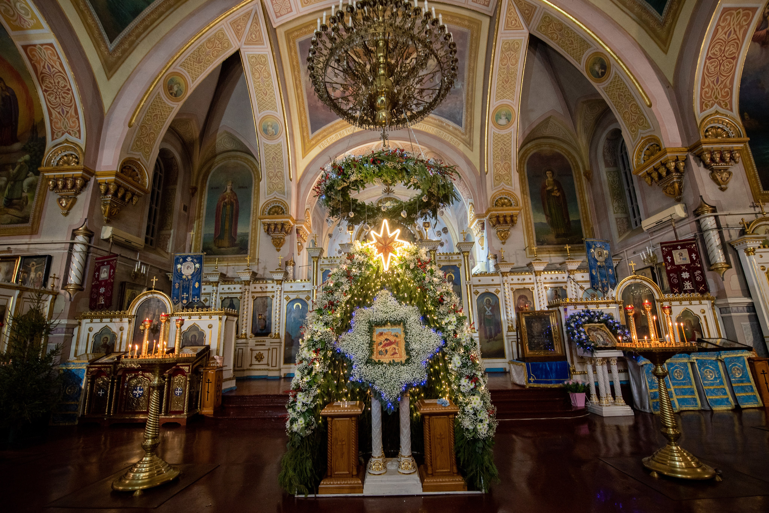 Литургия на Рождество 6.01.2023. Семейный и свадебный фотограф в Феодосии и Коктебеле