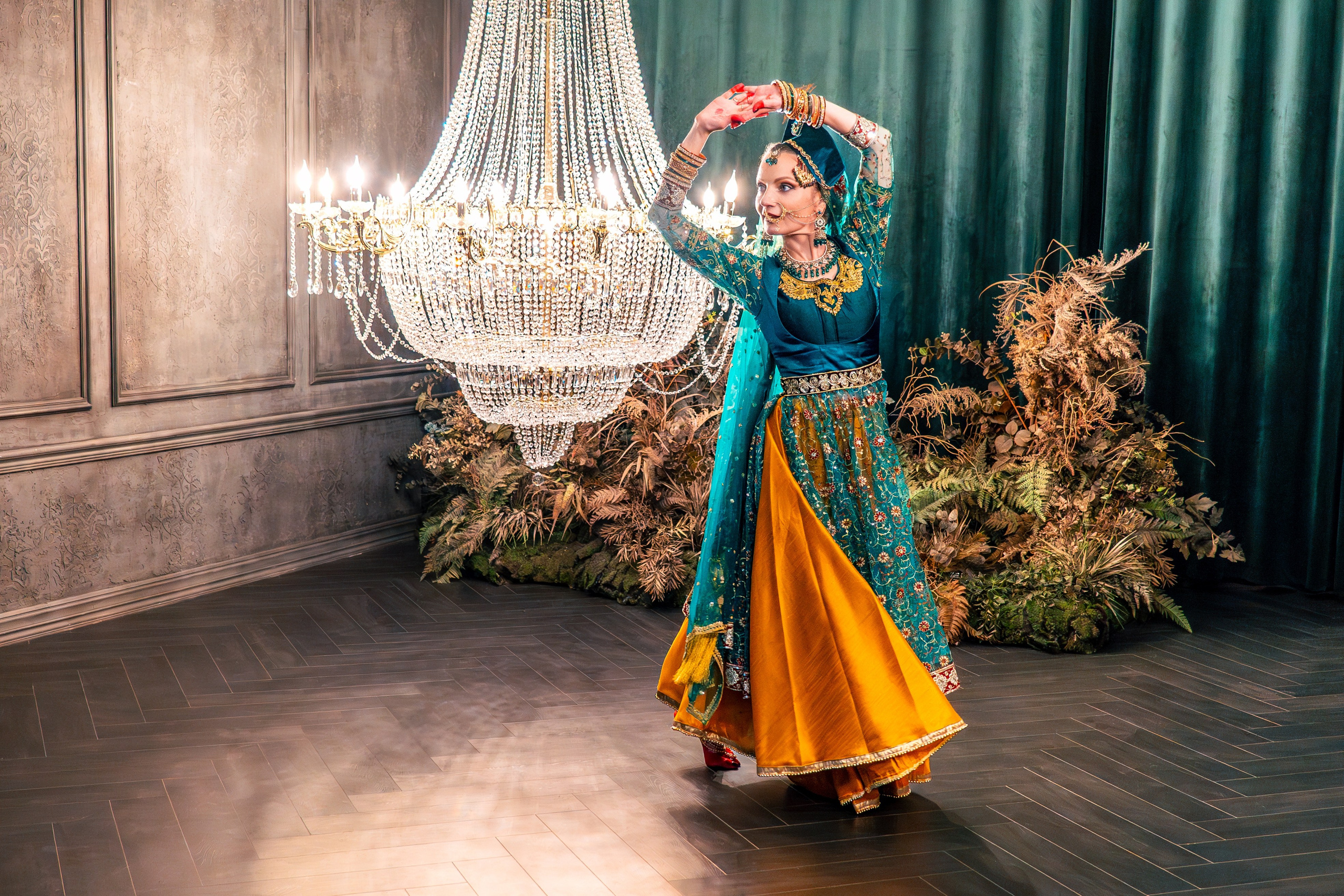 Съемка в Индийском стиле. Легкая фотография