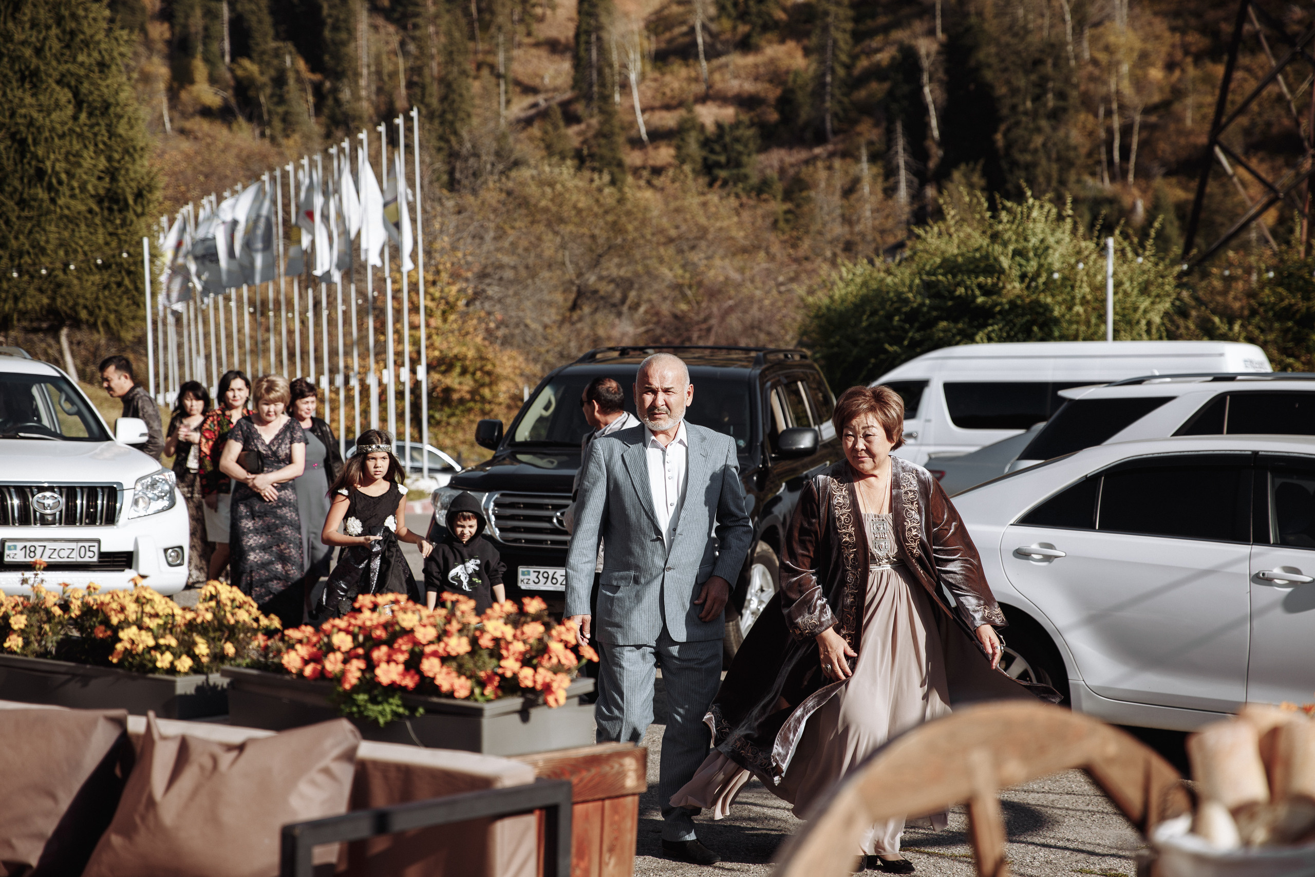 Айгерим и Бенджамин. Алматы. Qazaq Auyl. Свадебный фотограф в Алматы Николай Киреев