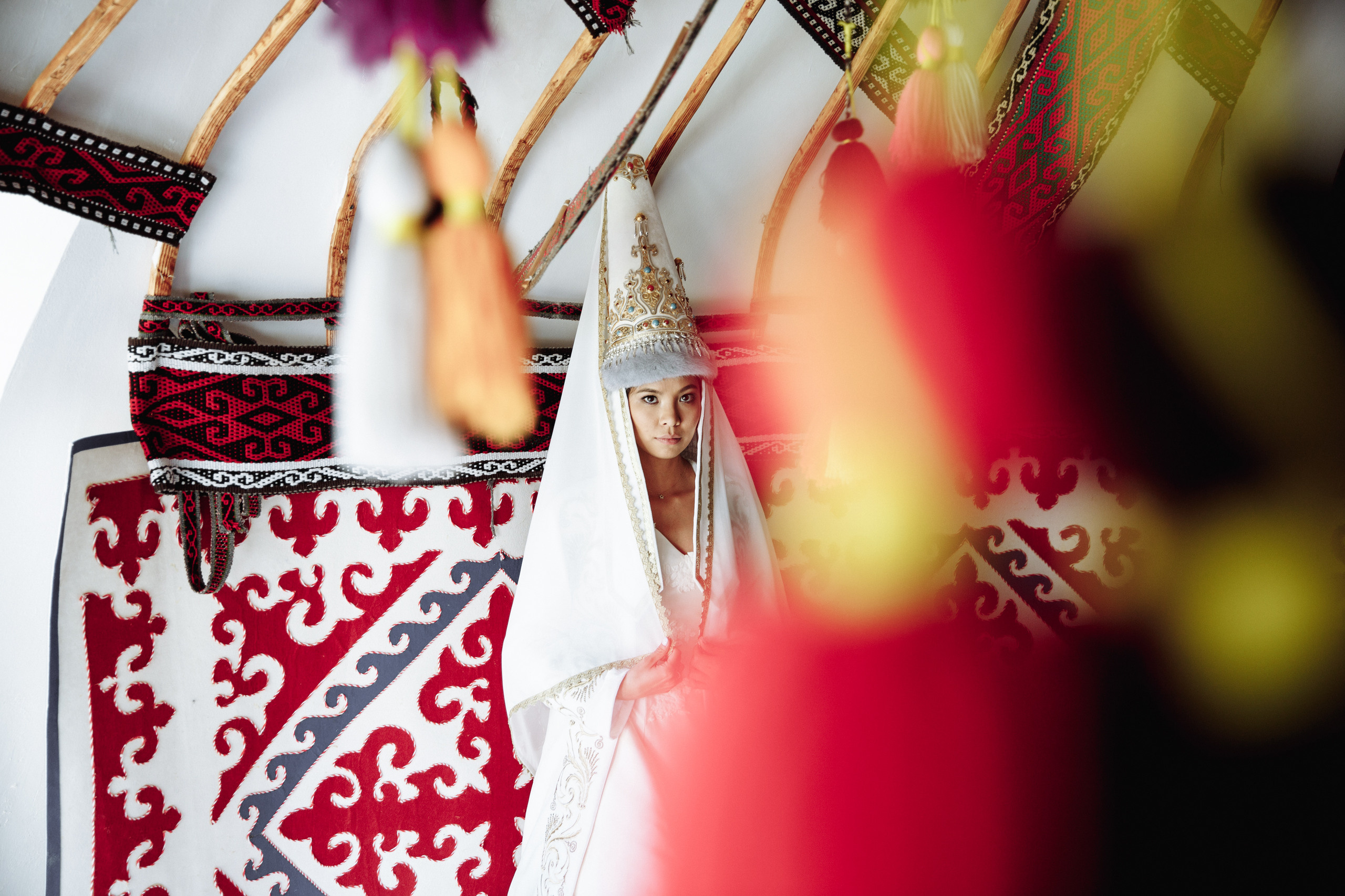 Айгерим и Бенджамин. Алматы. Qazaq Auyl. Свадебный фотограф в Алматы Николай Киреев