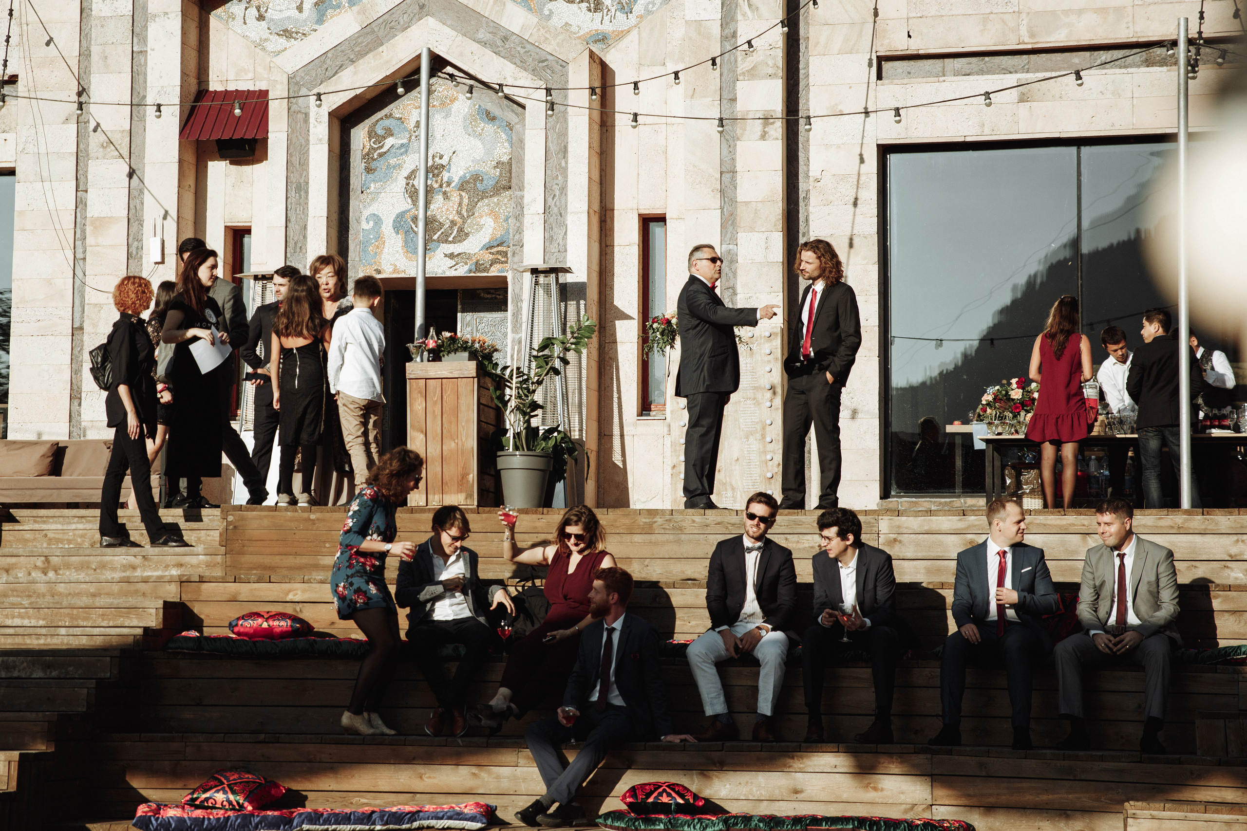 Айгерим и Бенджамин. Алматы. Qazaq Auyl. Свадебный фотограф в Алматы Николай Киреев