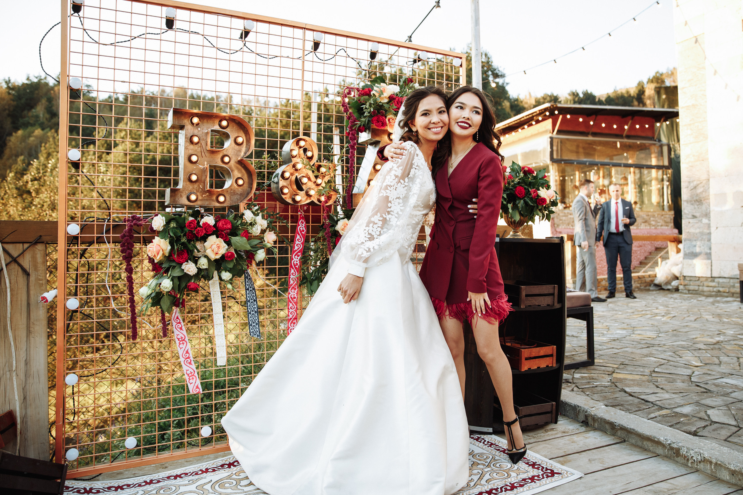 Айгерим и Бенджамин. Алматы. Qazaq Auyl. Свадебный фотограф в Алматы Николай Киреев