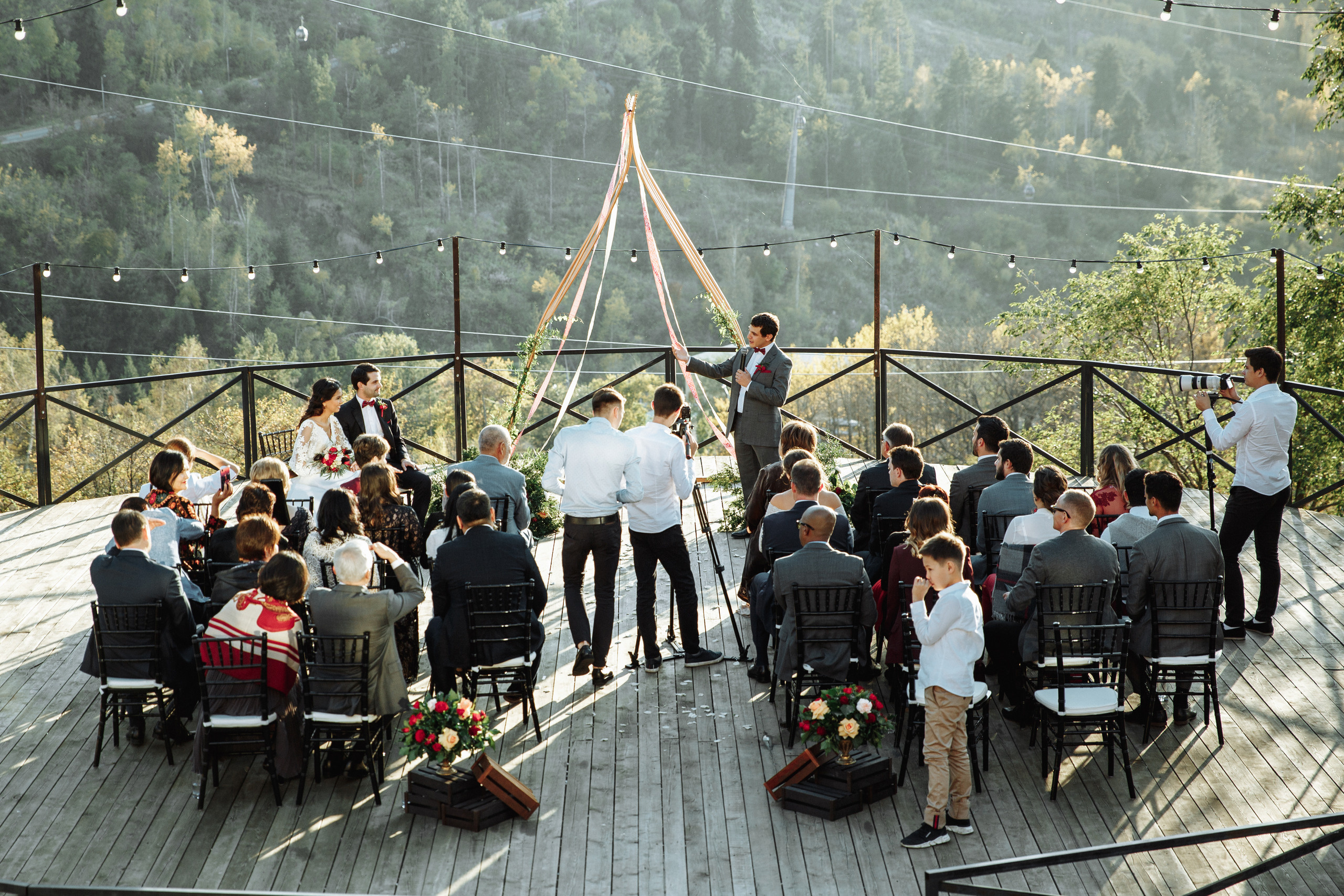 Айгерим и Бенджамин. Алматы. Qazaq Auyl. Свадебный фотограф в Алматы Николай Киреев